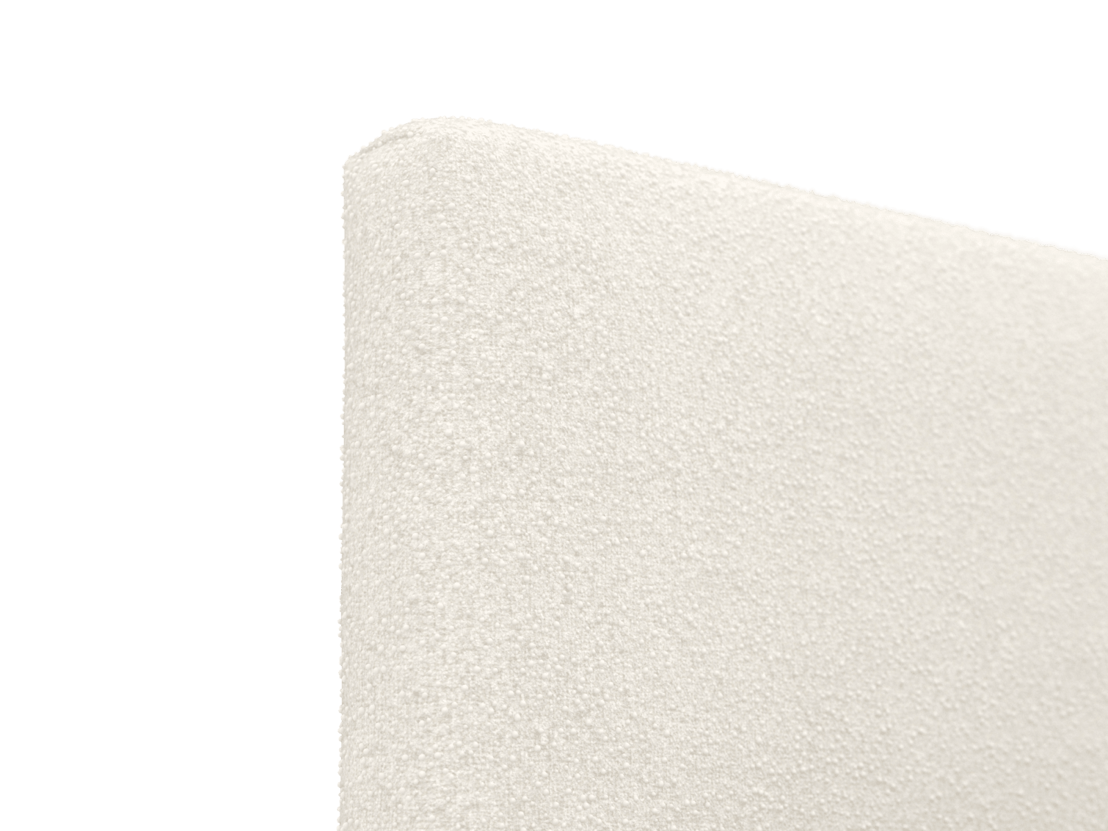 Willow Gas Lift Bed Boucle Ivory color Boucle Ivory