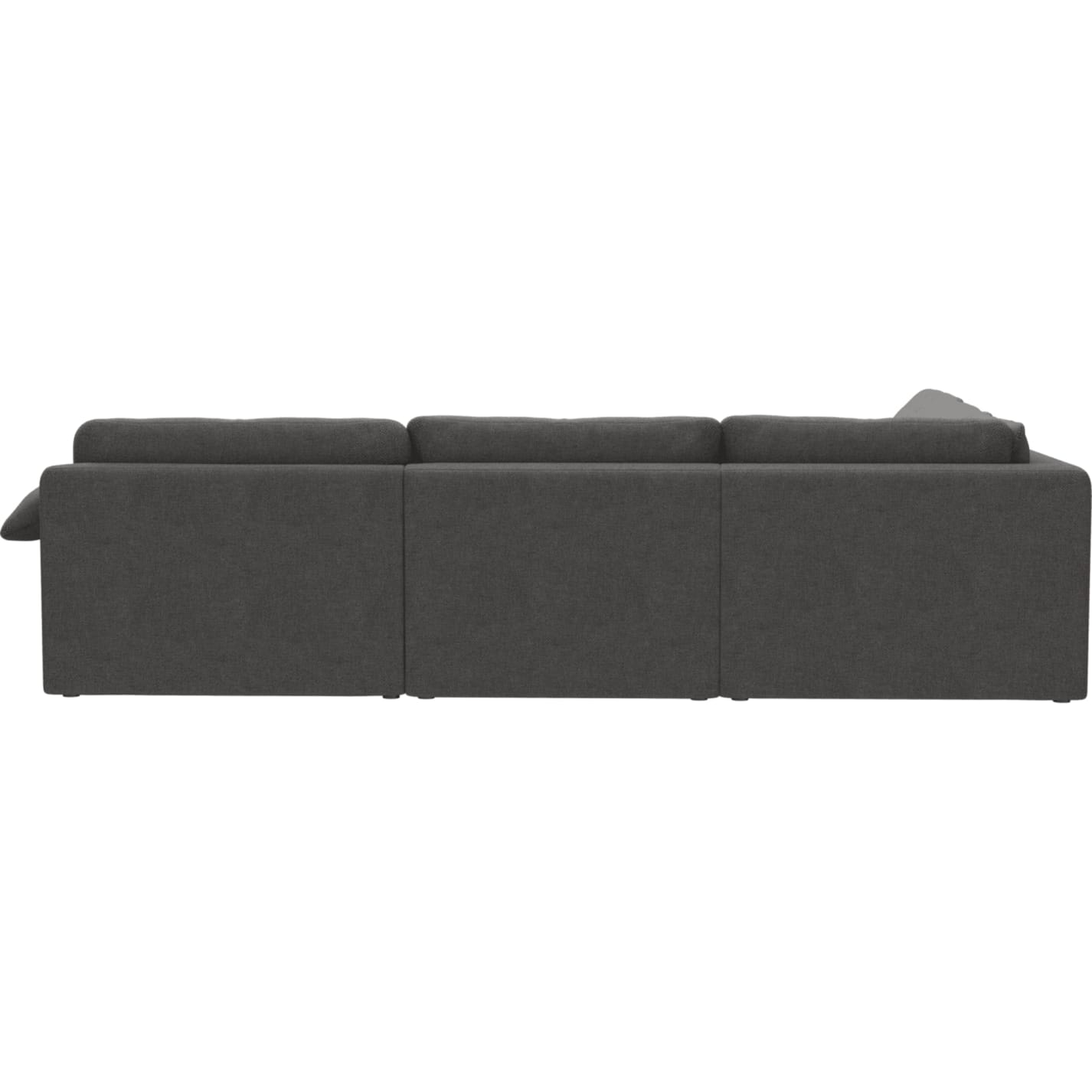 Ludlow California Slate Corner Sofa - 5 Seater color California Slate