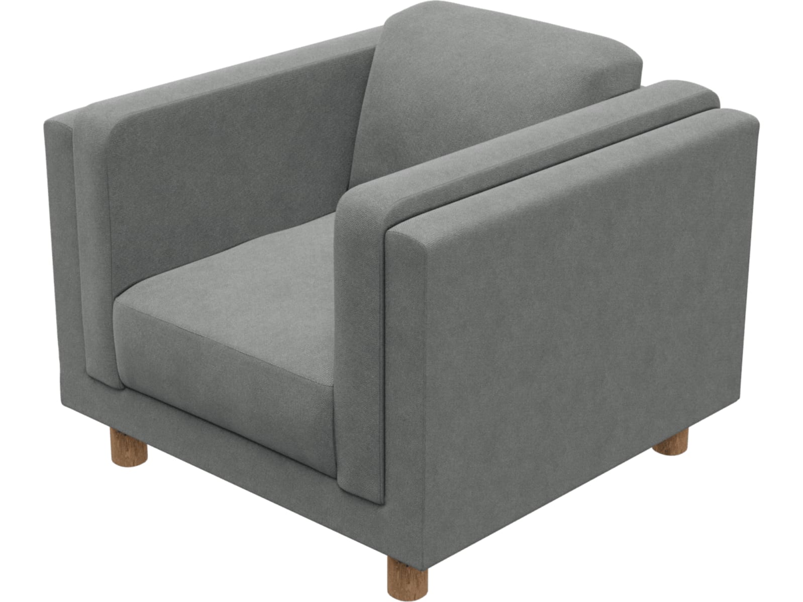 Hayes Maya Flint Armchair color Maya Flint