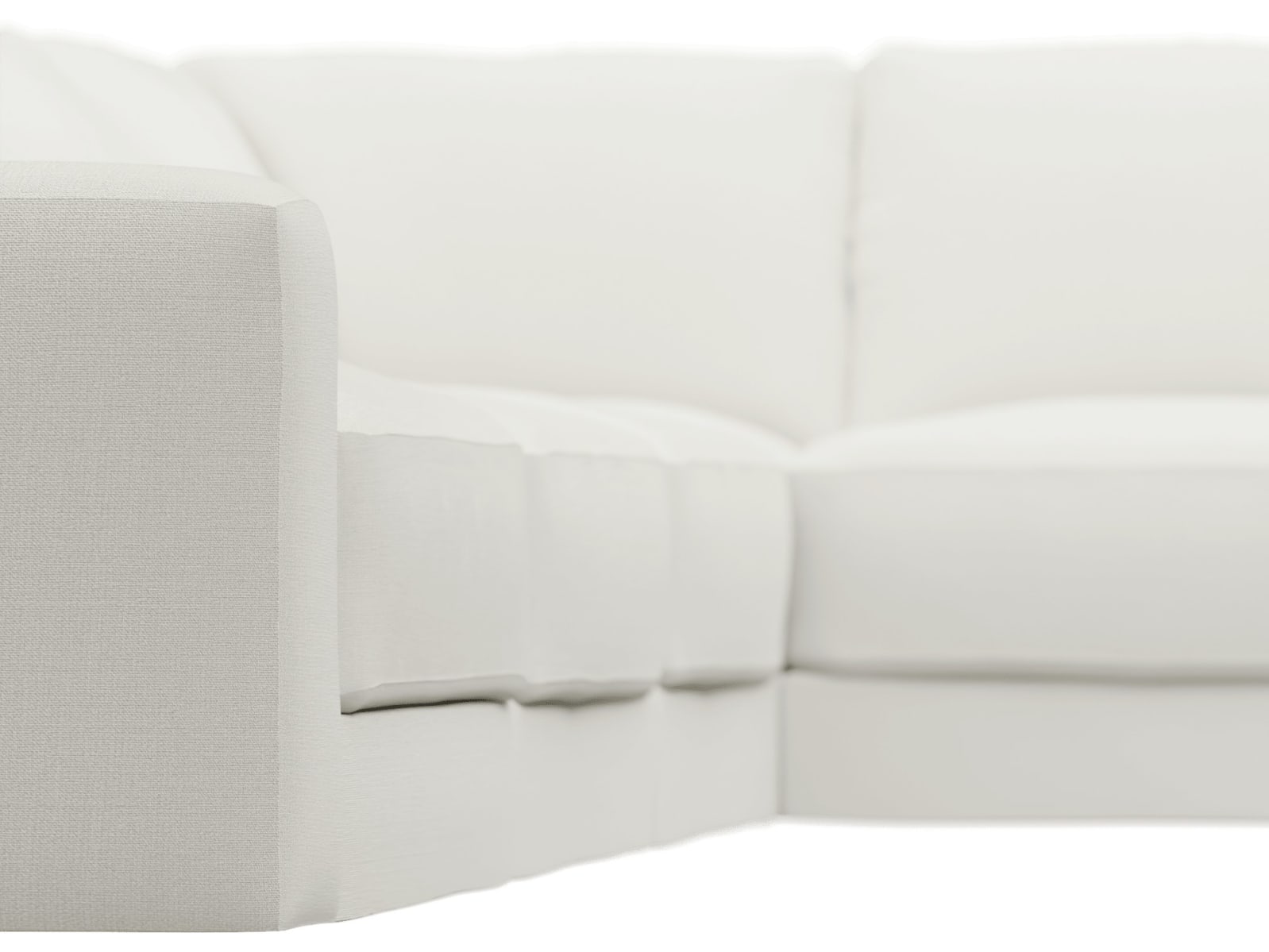 Monica Tribute Shell Sofa - 6 Seater RAF Terminal color Tribute Shell