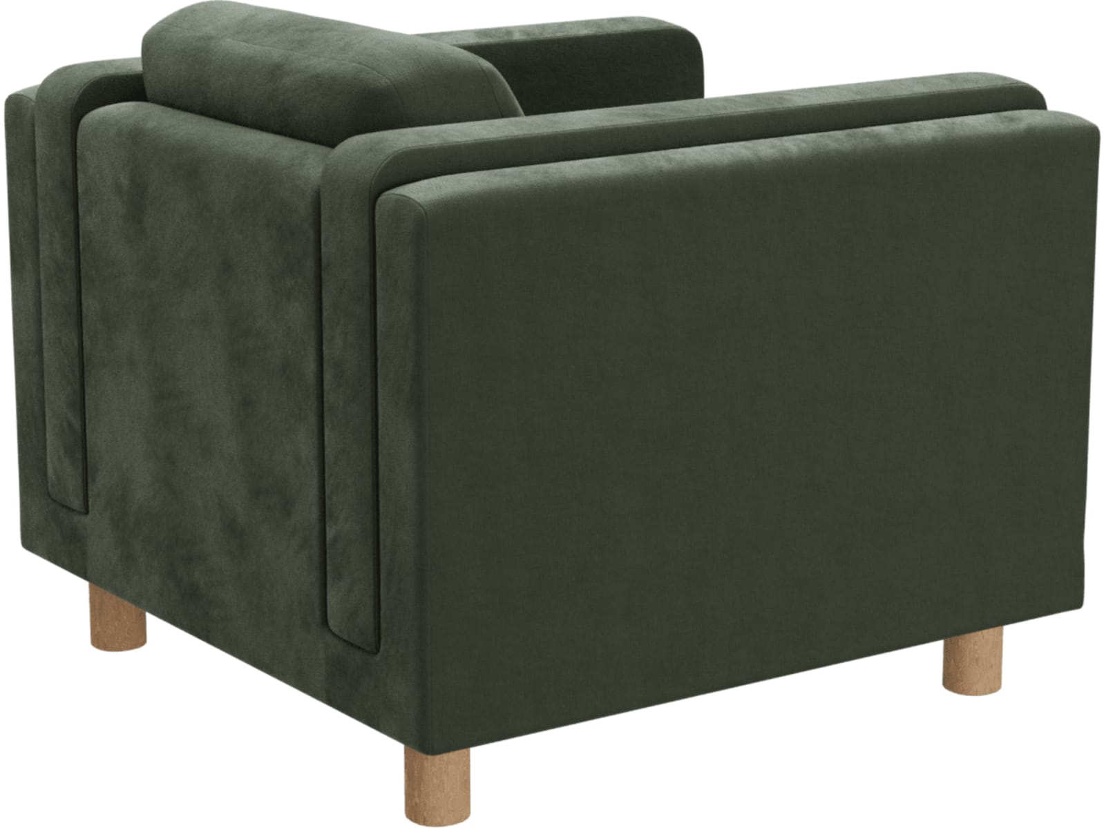 Hayes Muse Forest Armchair color Muse Forest