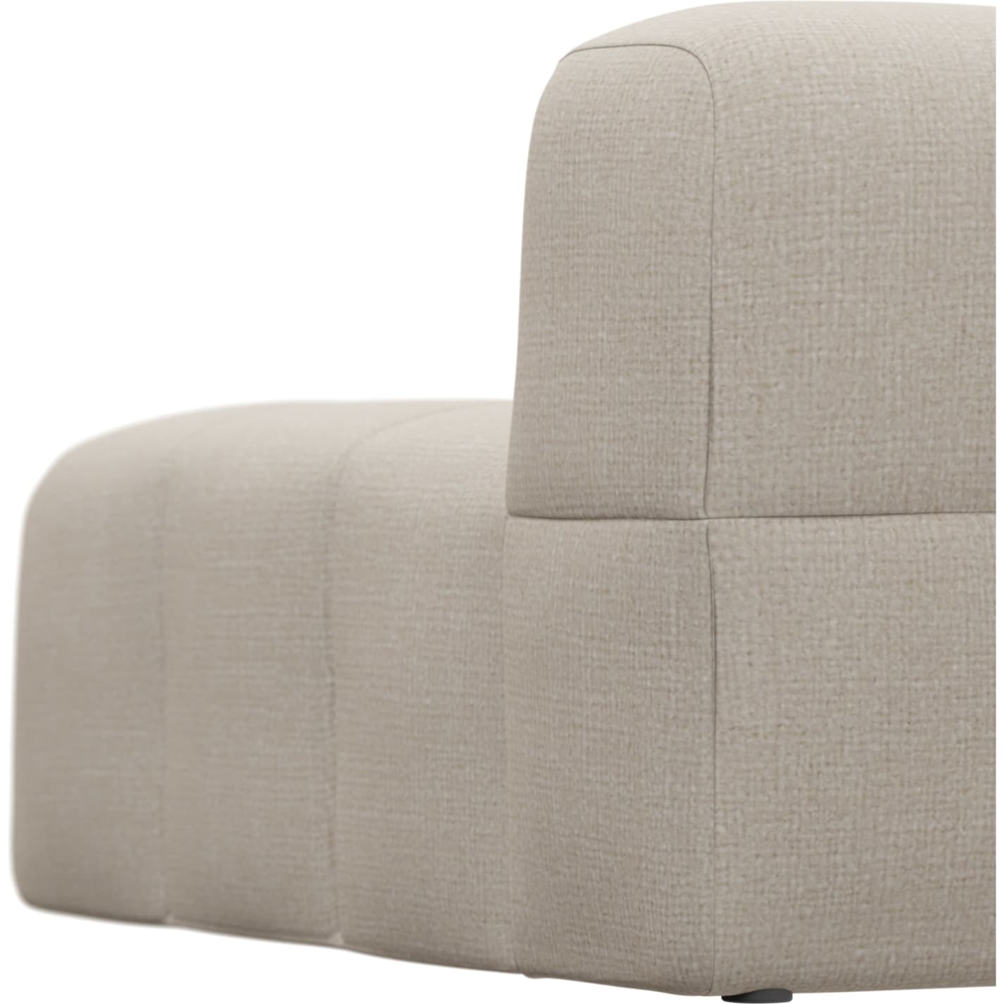 Lucello Santa Fe Sand Right Arm Facing Chair Module color Santa Fe Sand