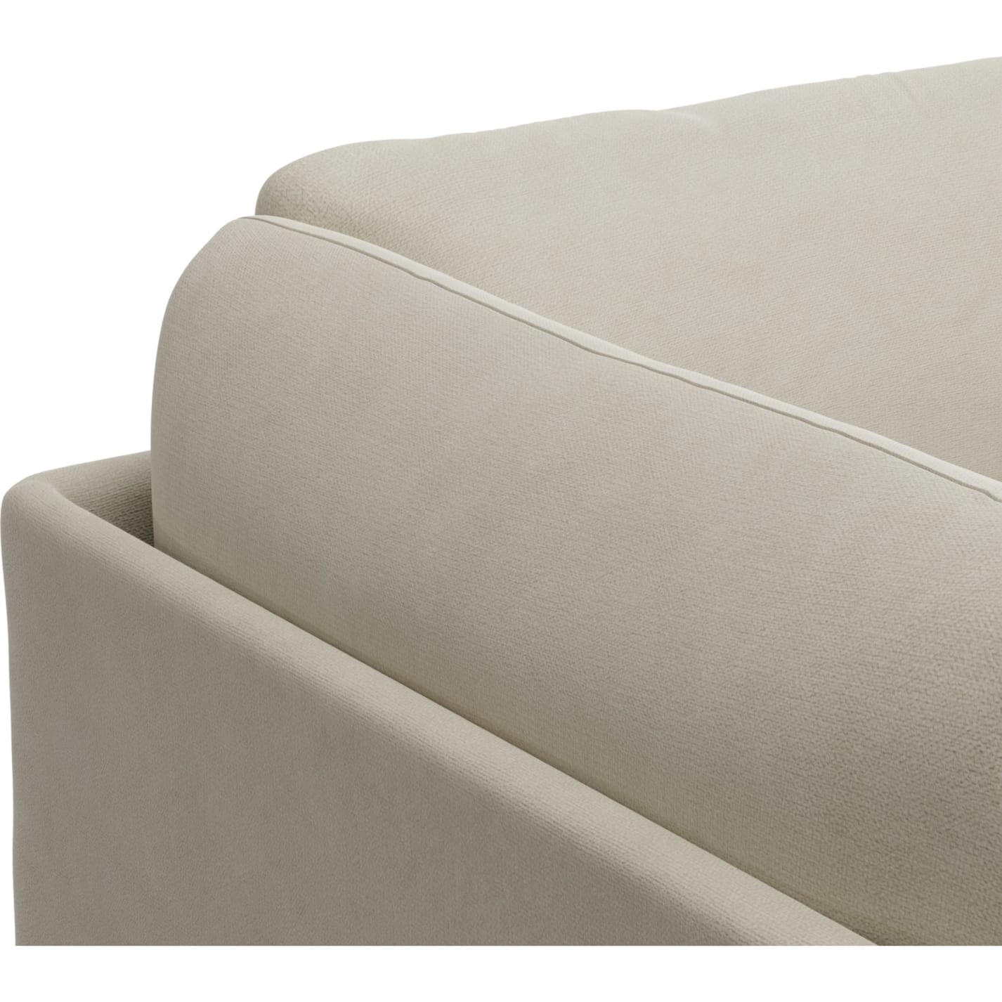 Finley Muse Flax Modular Sofa - 2 Seater color Muse Flax