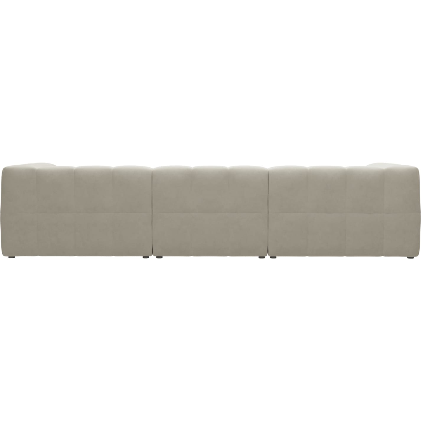 Lucello Muse Flax Modular Sofa - 3 Piece color Muse Flax