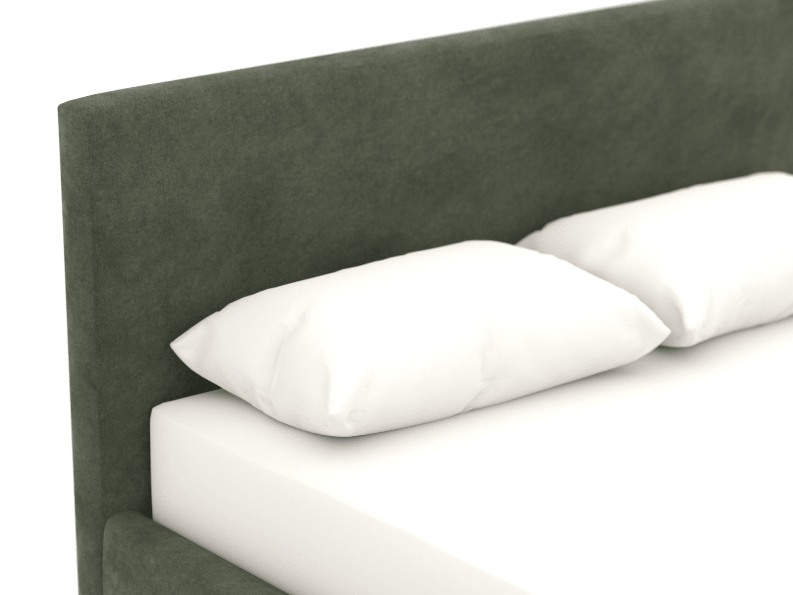 Haven Gas Lift Bed Muse Forest King color Muse Forest