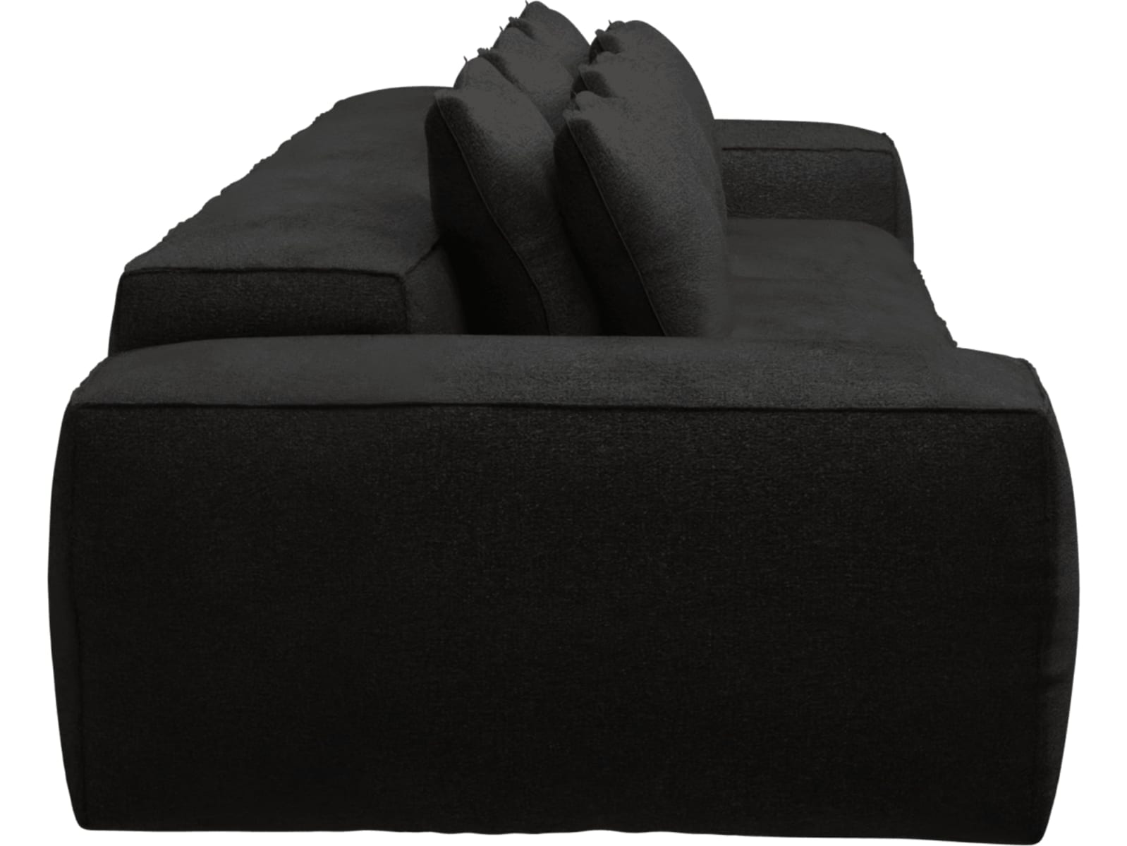 Riley California Charcoal Modular Sofa - 3 Seater color California Charcoal
