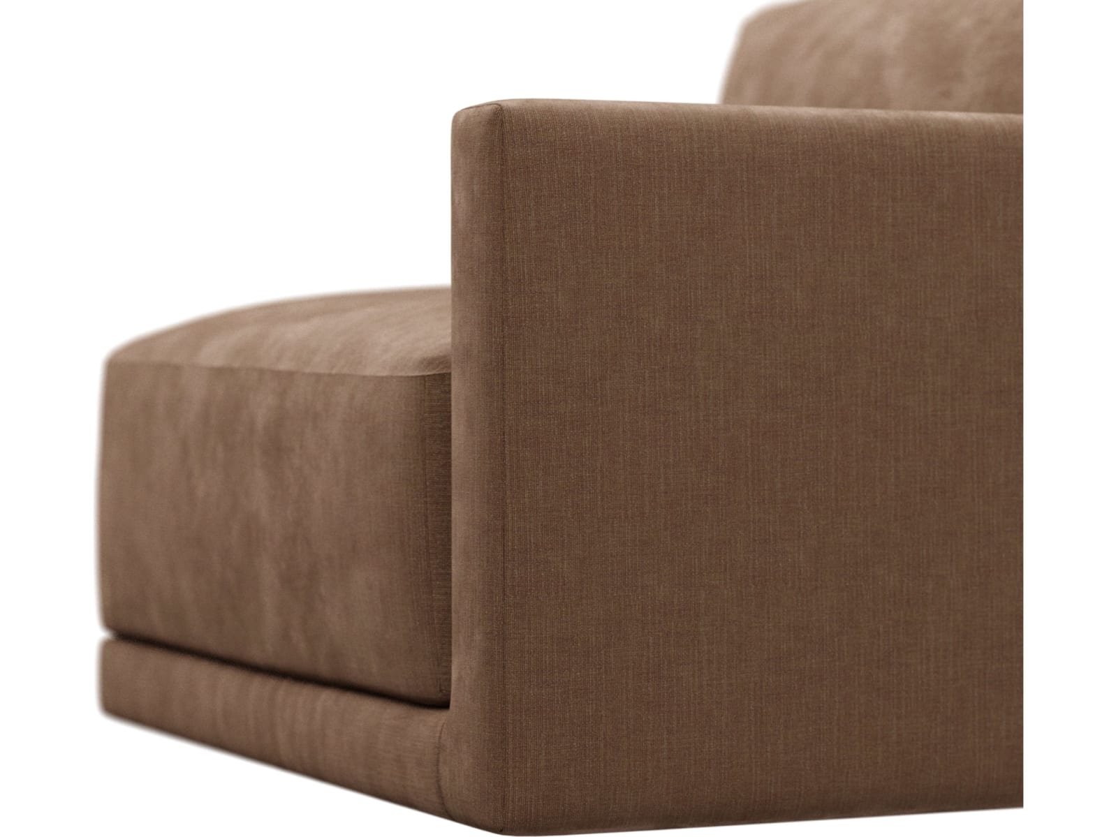 Haven Tribute Chestnut Right Arm Facing Chair Sofa Module color Tribute Chestnut