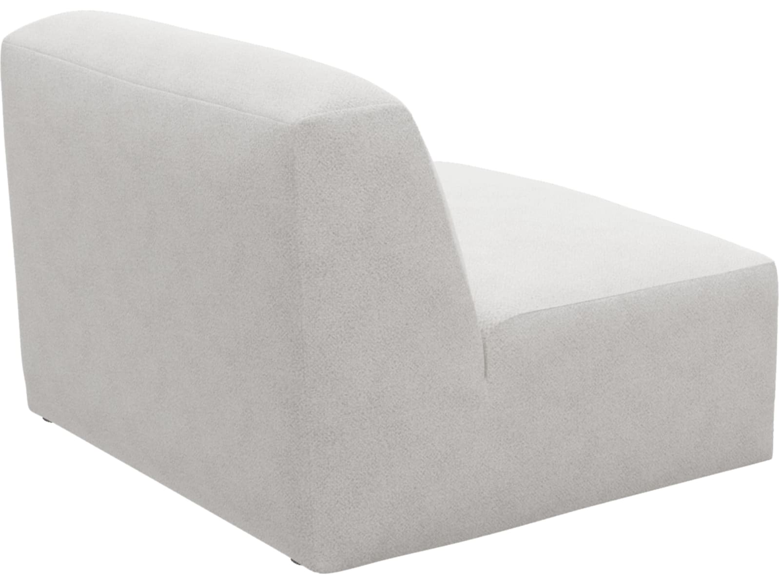 Copenhagen Noa Fog Armless Chair Sofa Module color Noa Fog