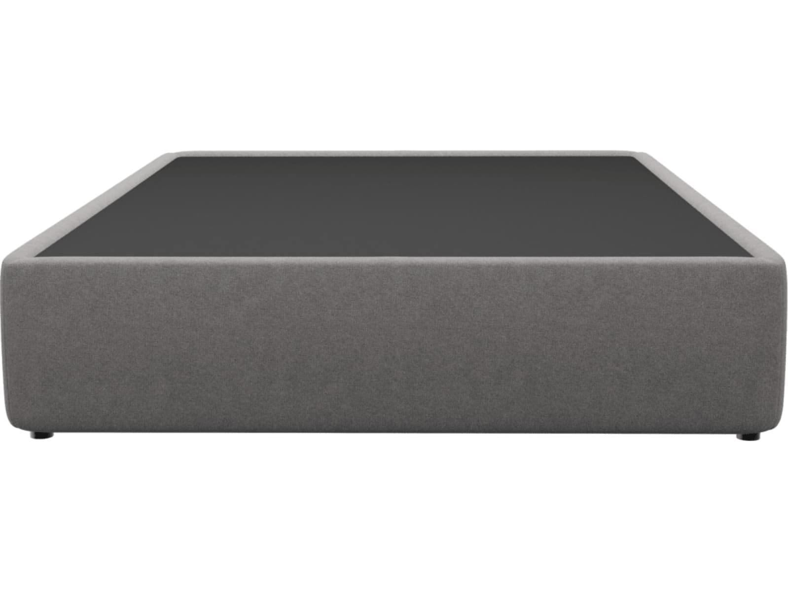 Leo Bed Base View Steel color View Steel