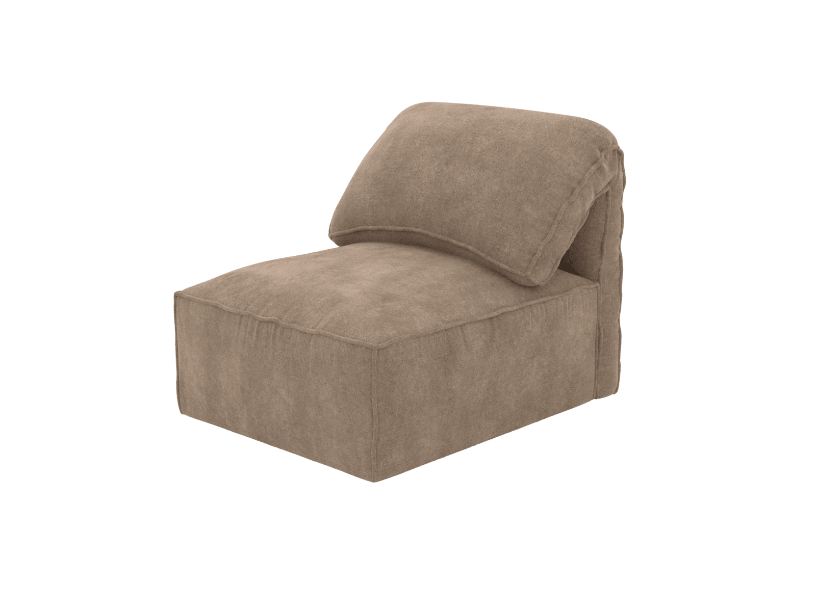 Kai Tribute Walnut Armless Module color Tribute Walnut