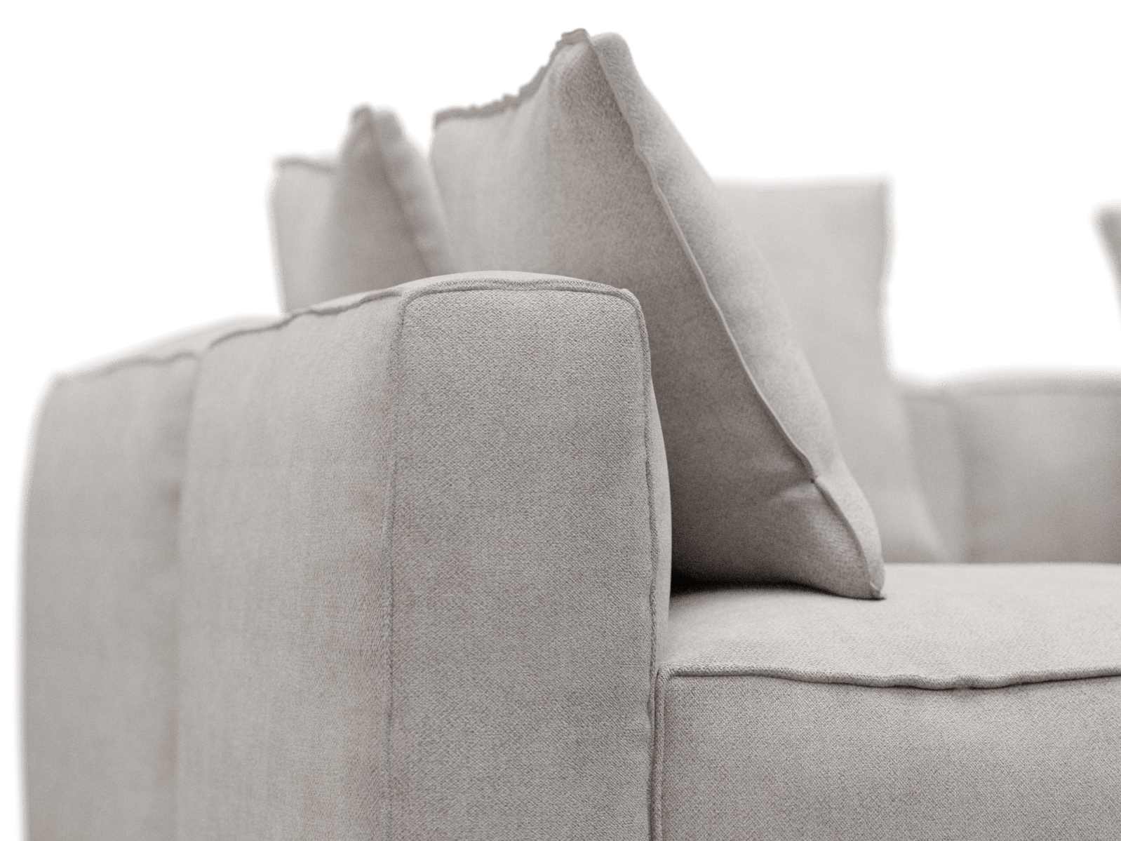Riley Apt Avon Mineral Corner Sofa - 4 Seater LAF Terminal color Avon Mineral