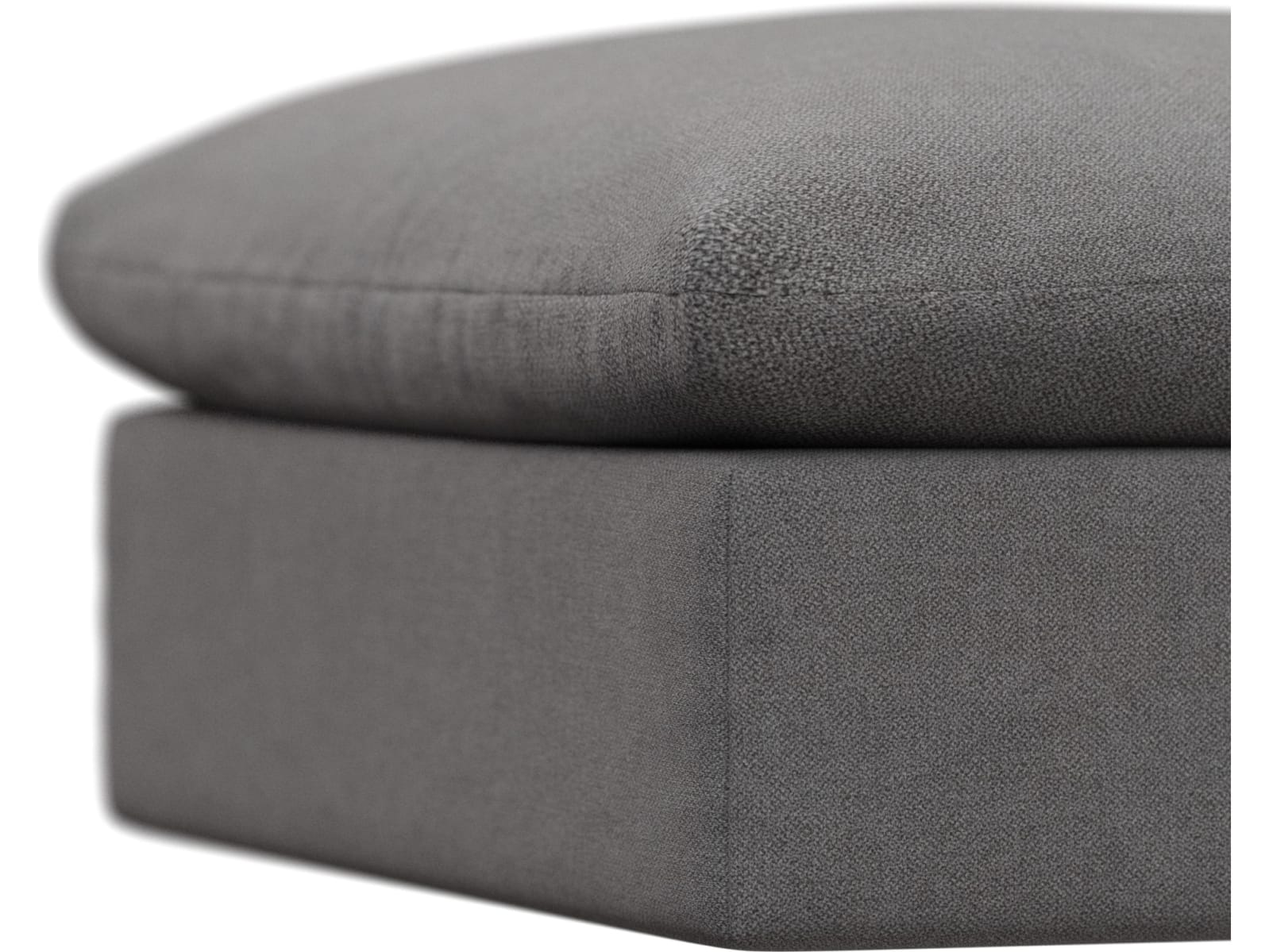 Willow California Slate Ottoman color California Slate