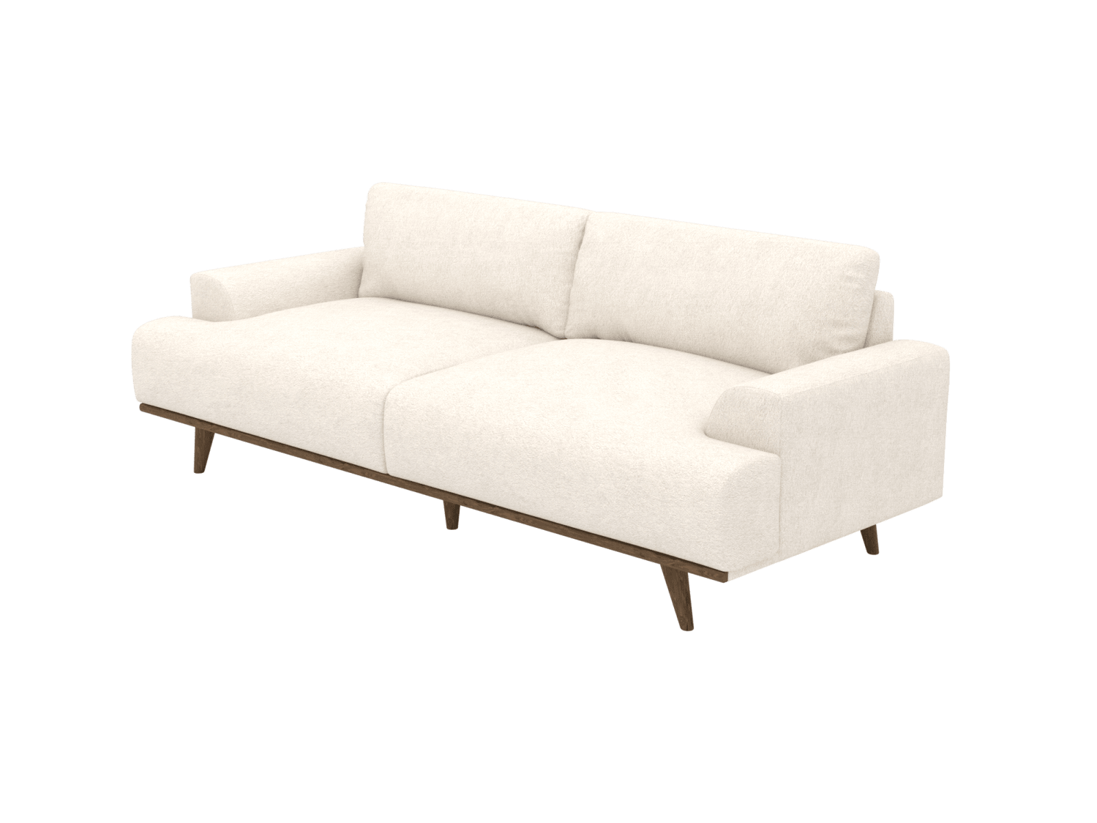 Dane Noa Fog Sofa - 3 Seater color Noa Fog