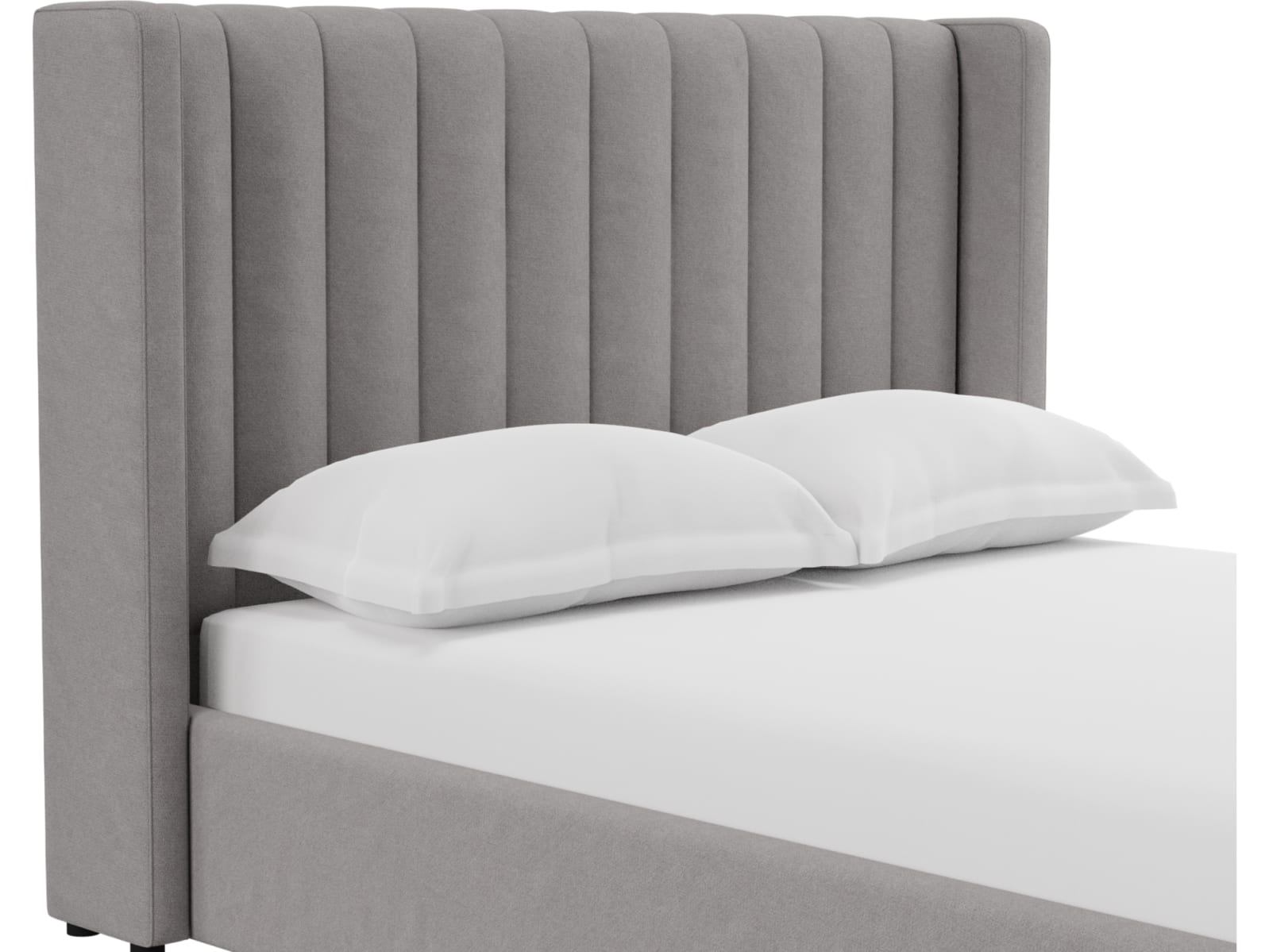 Isabella Bed View Steel color View Steel