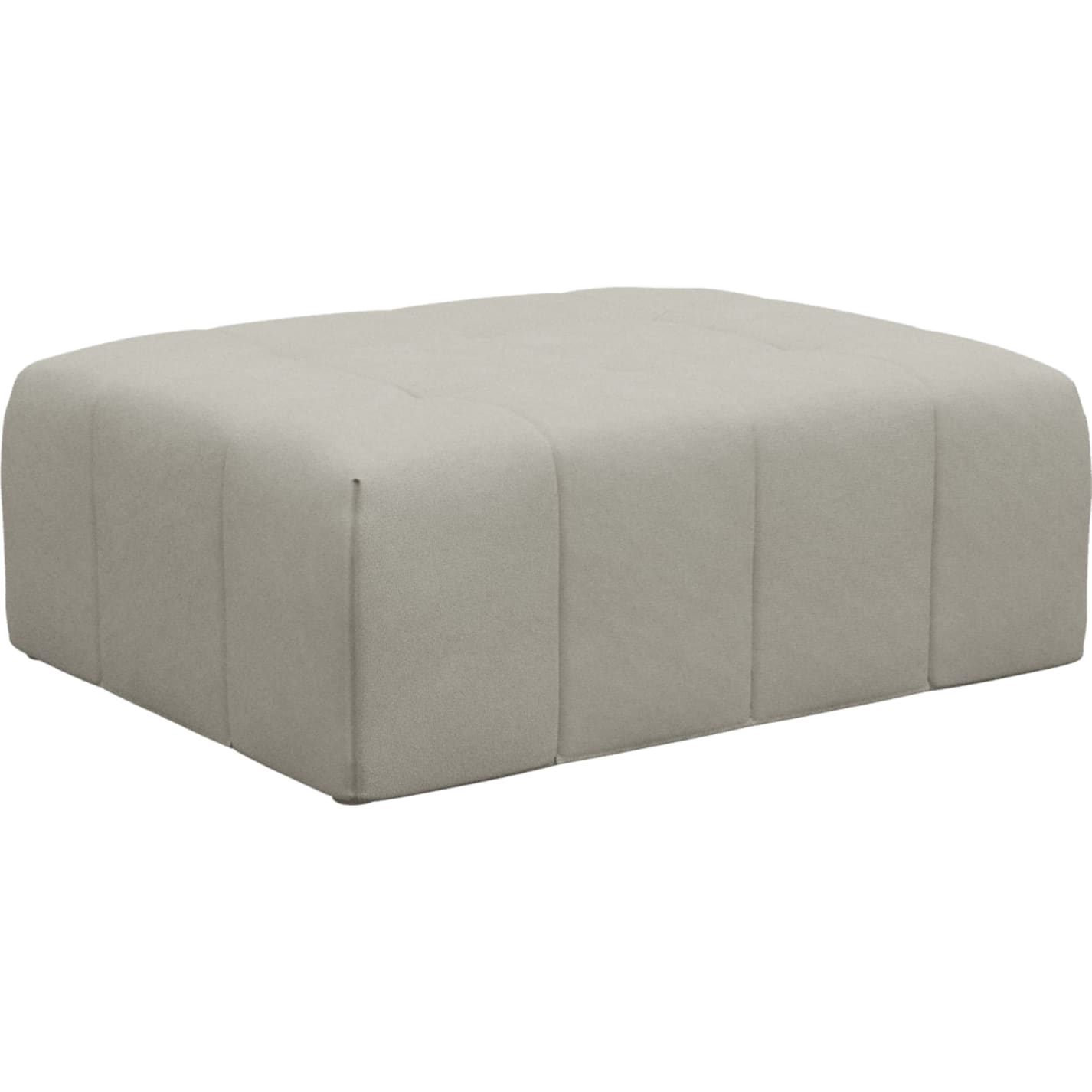 Lucello California Ivory Ottoman color California Ivory