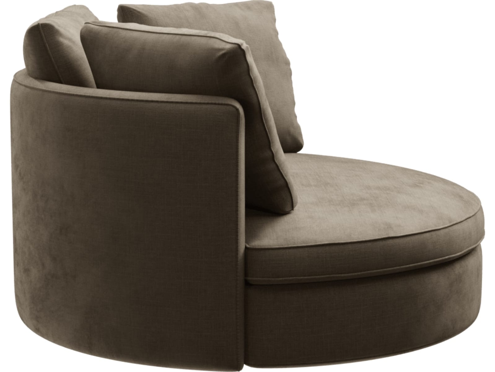 Adore Tribute Walnut Swivel Chair color Tribute Walnut