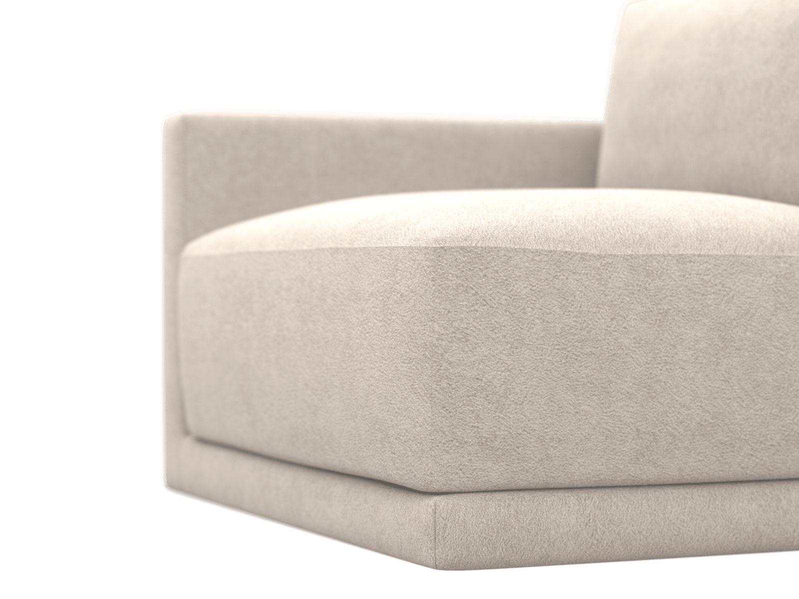Haven Noa Desert Left Arm Facing Sofa Module color Noa Desert