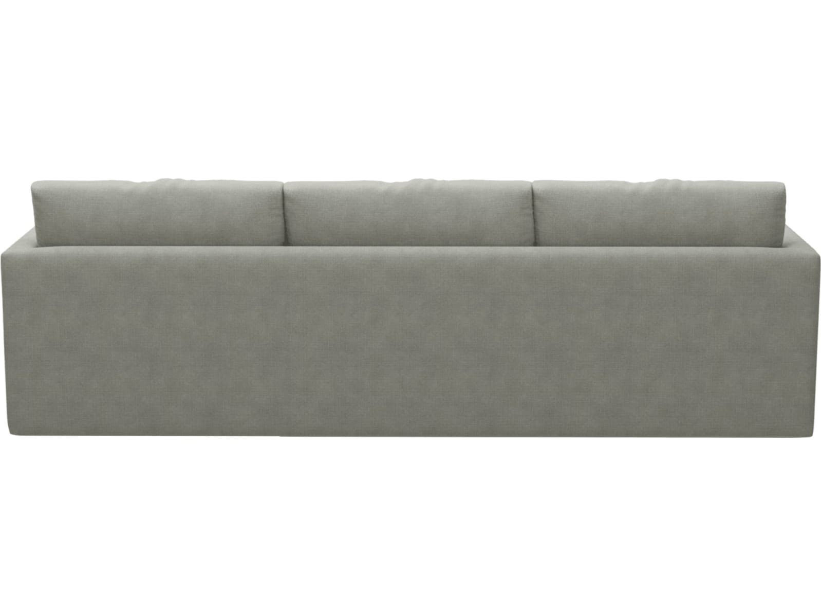 Haven Apt Toorak Pebble Chaise Sofa color Toorak Pebble