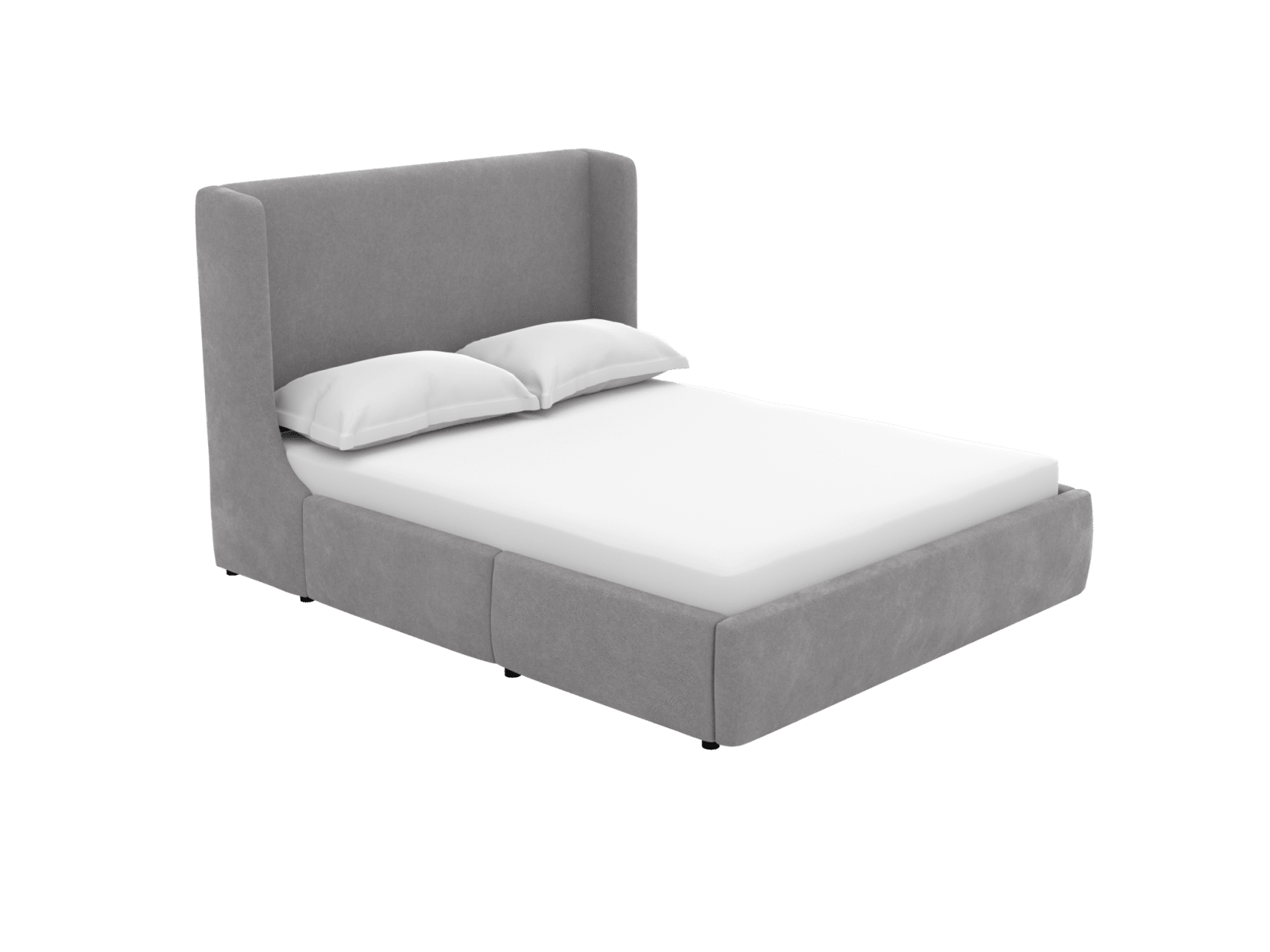 Lucy Drawer Bed View Steel color View Steel