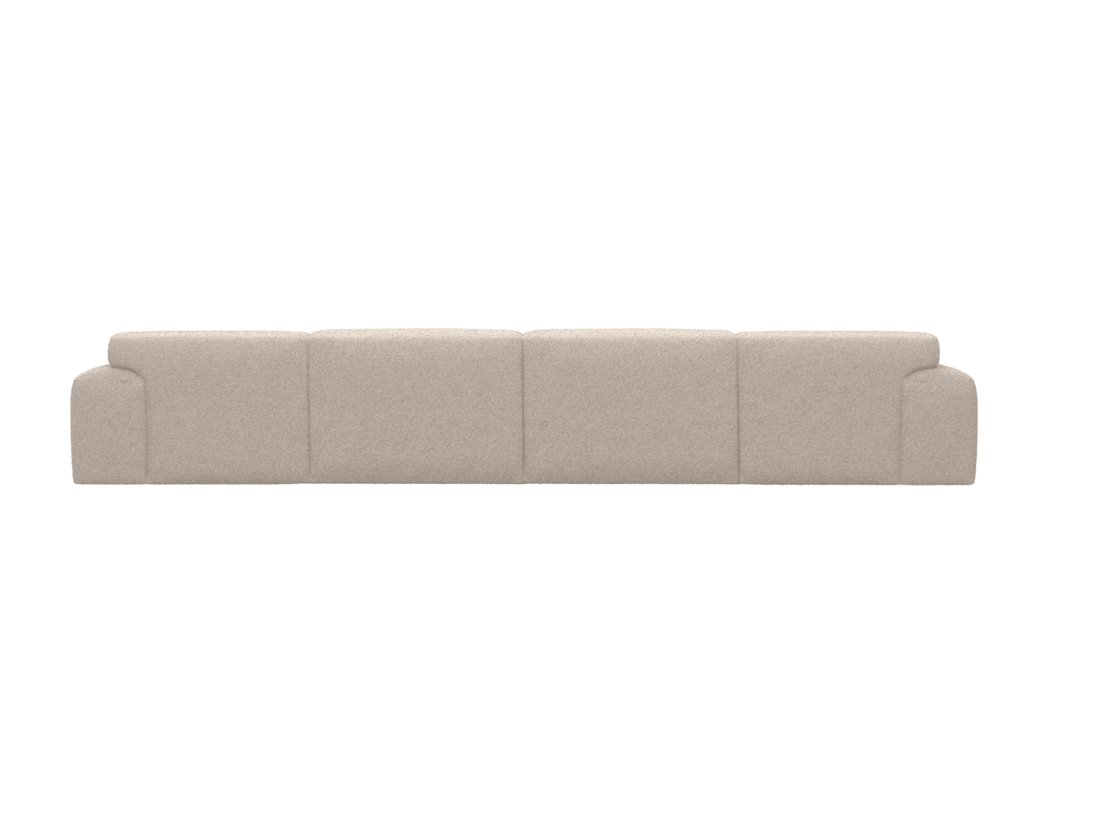 Copenhagen Boucle Pumice Sofa - 4 Seater color Boucle Pumice