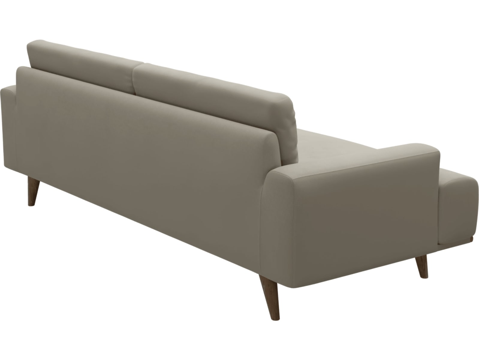 Dane Plaza Natural Sofa - 3 Seater color Plaza Natural