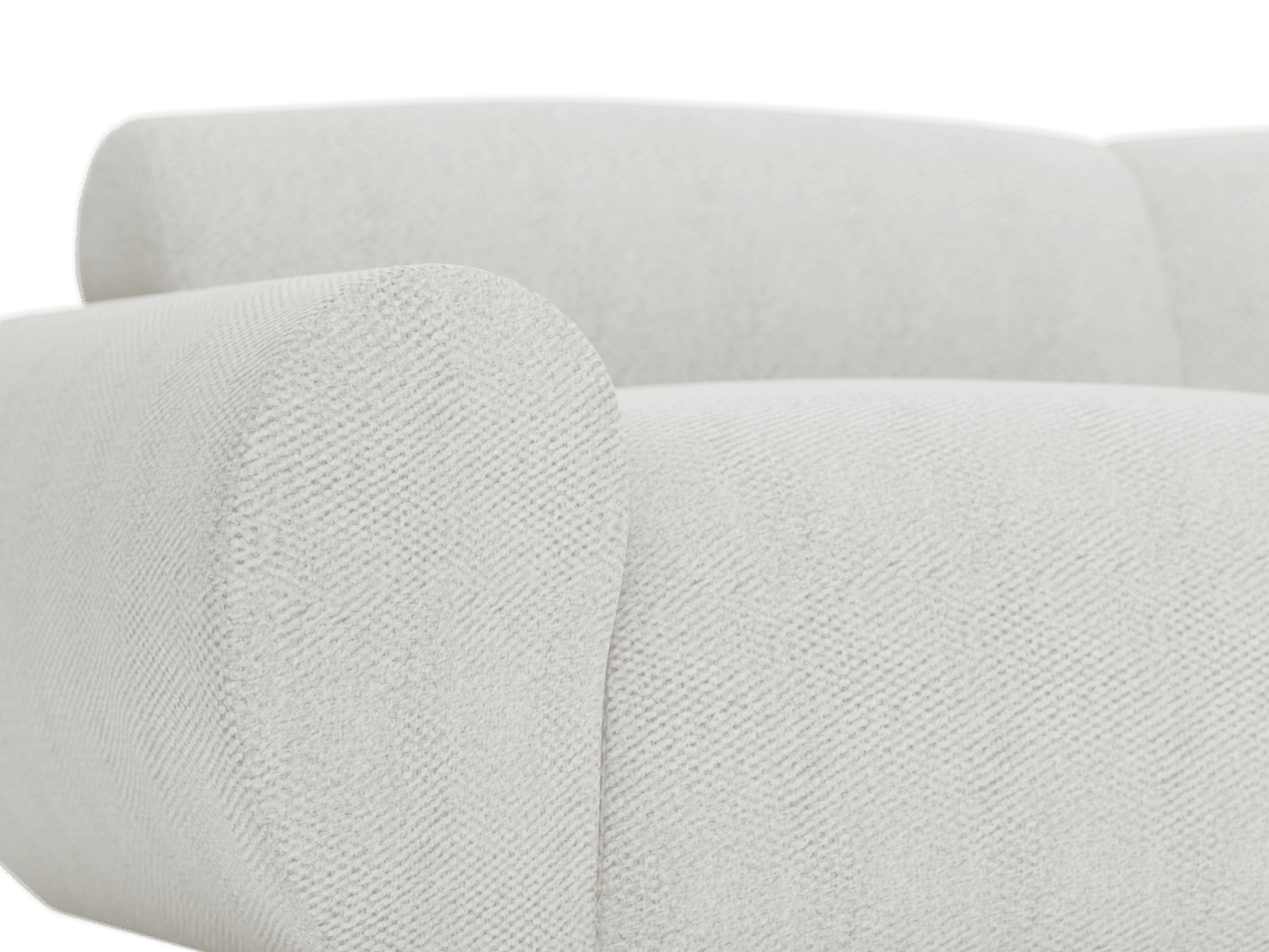 Malmo Kent Bisque Sofa - 4 Seater color Kent Bisque