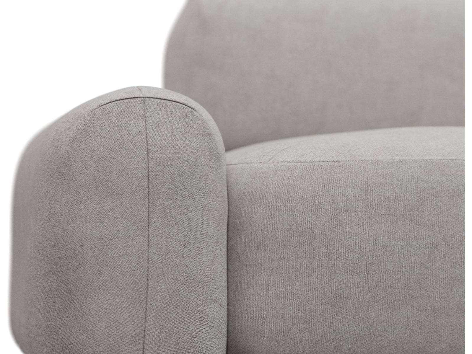 Beckett Avon Mineral Modular Sofa - 7 Piece color Avon Mineral
