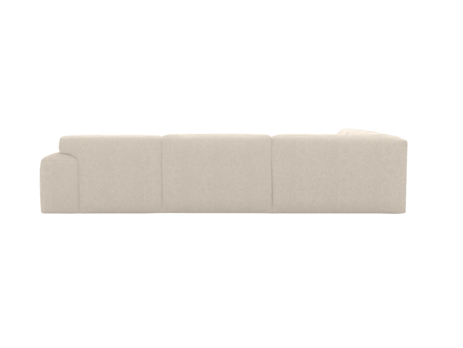 Copenhagen Tribute Shell Sofa - 5 Seater Wedge Corner Sofa color Tribute Shell