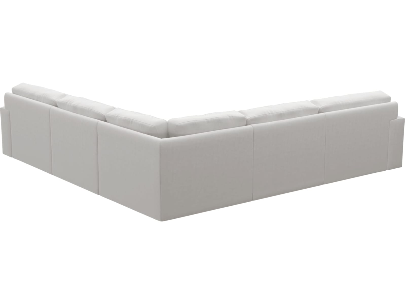 Monica Muse Frost Corner Sofa - 5 Seater color Muse Frost