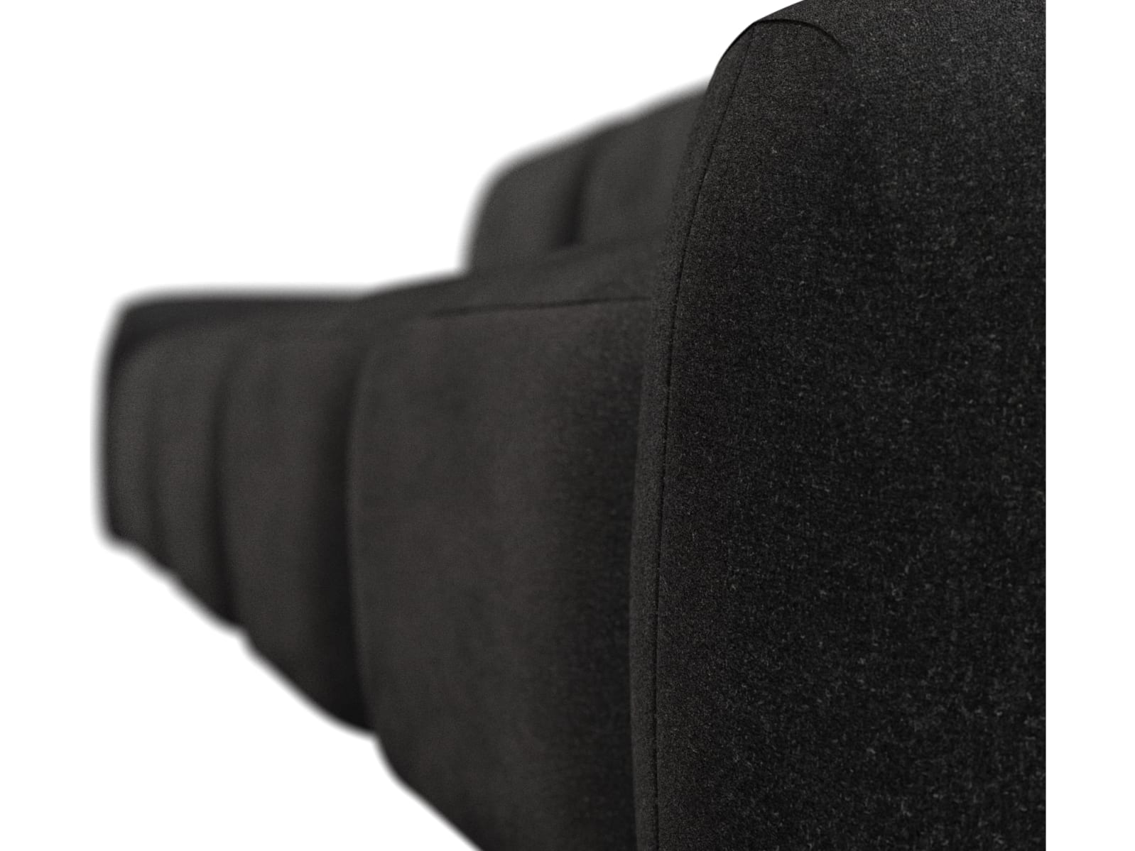 Beckett California Charcoal Modular Sofa - 4 Seater color California Charcoal