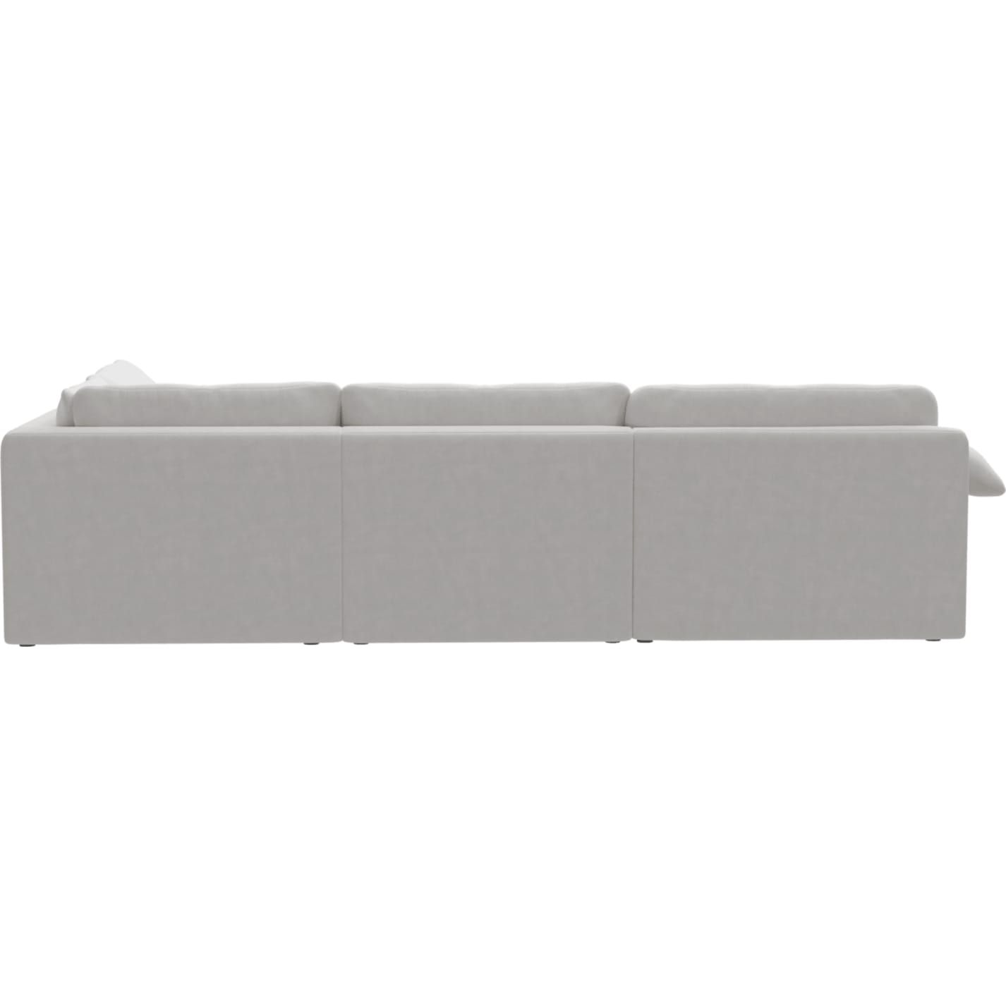 Ludlow Muse Frost Sofa - 5 Seater RAF Terminal color Muse Frost