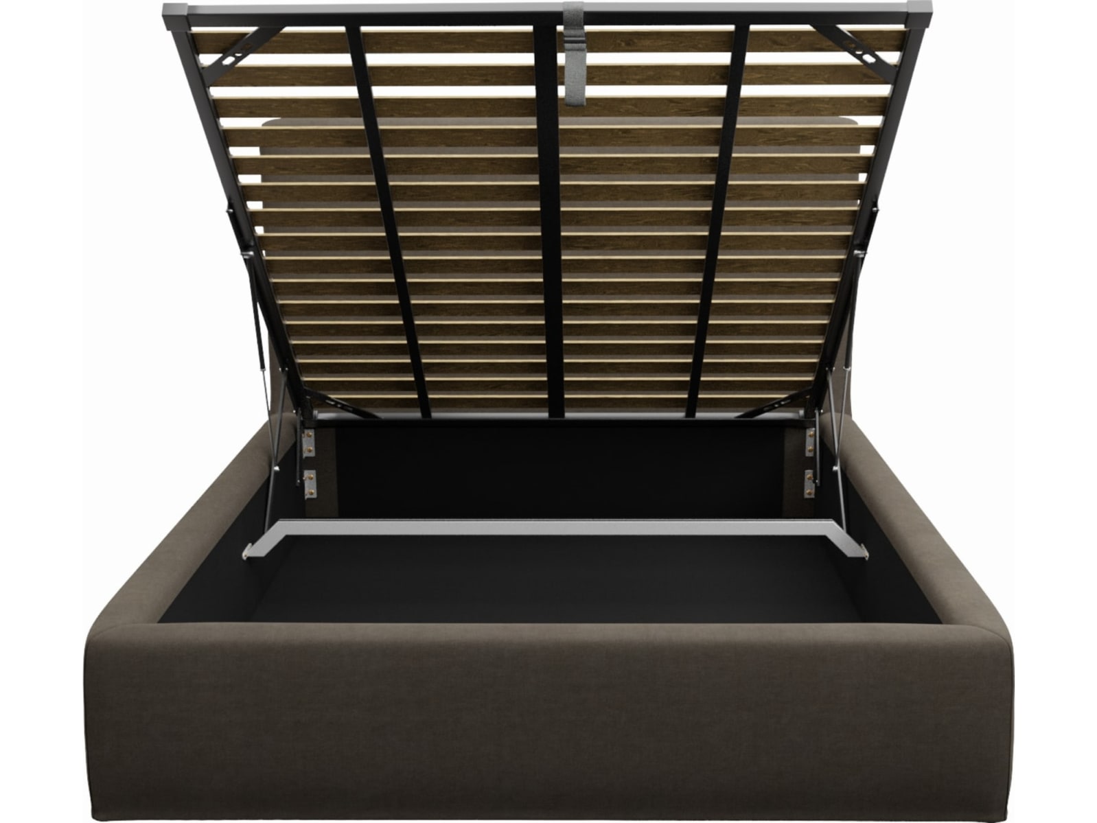 Willow Gas Lift Bed Muse Mink color Muse Mink