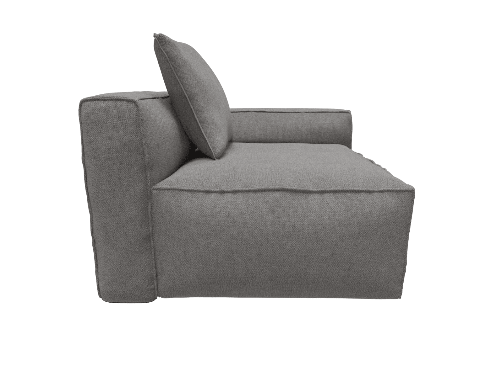 Riley Apt California Slate Right Arm Facing Chair Module color California Slate