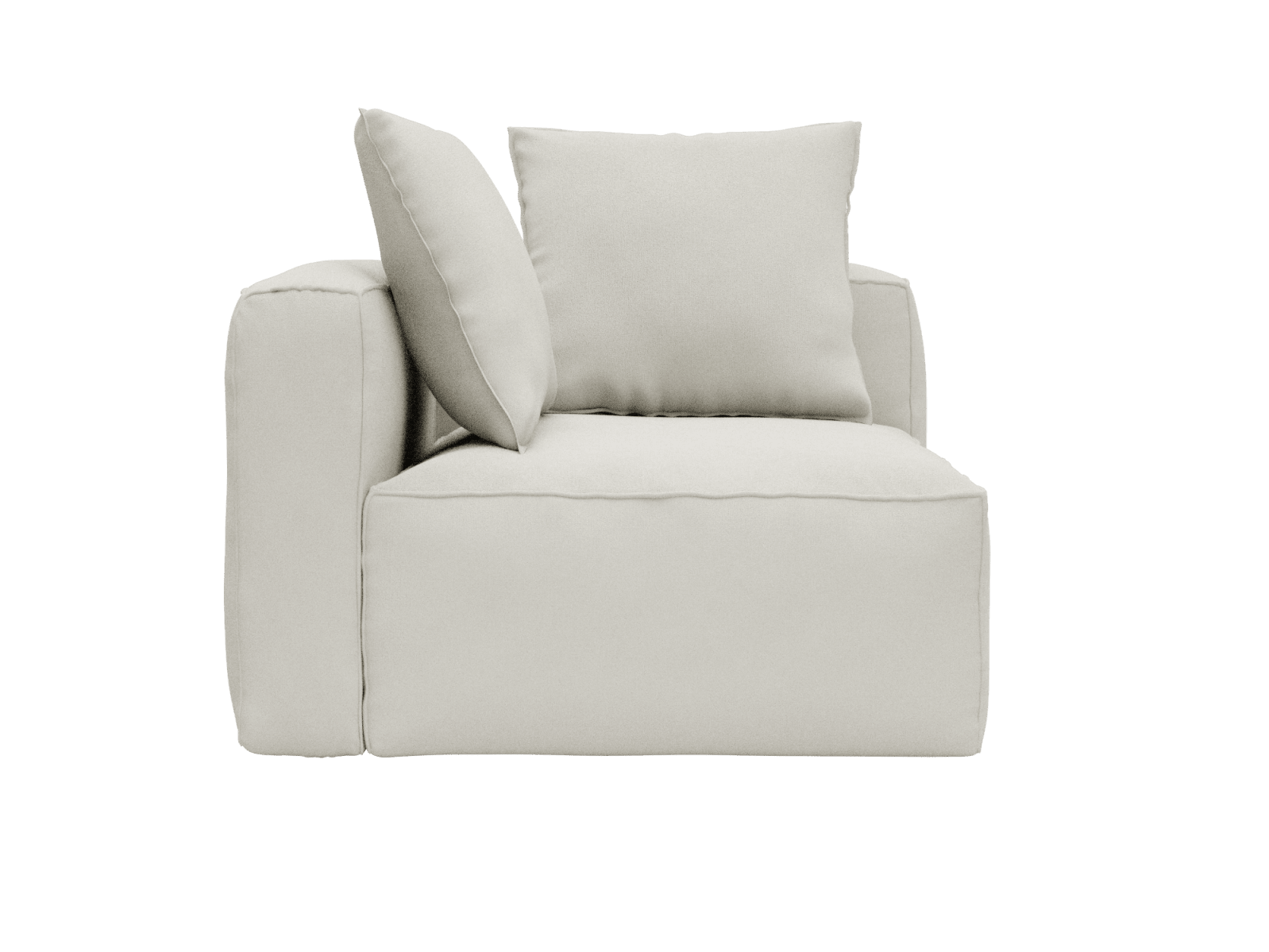 Riley Apt California Ivory Module Corner color California Ivory