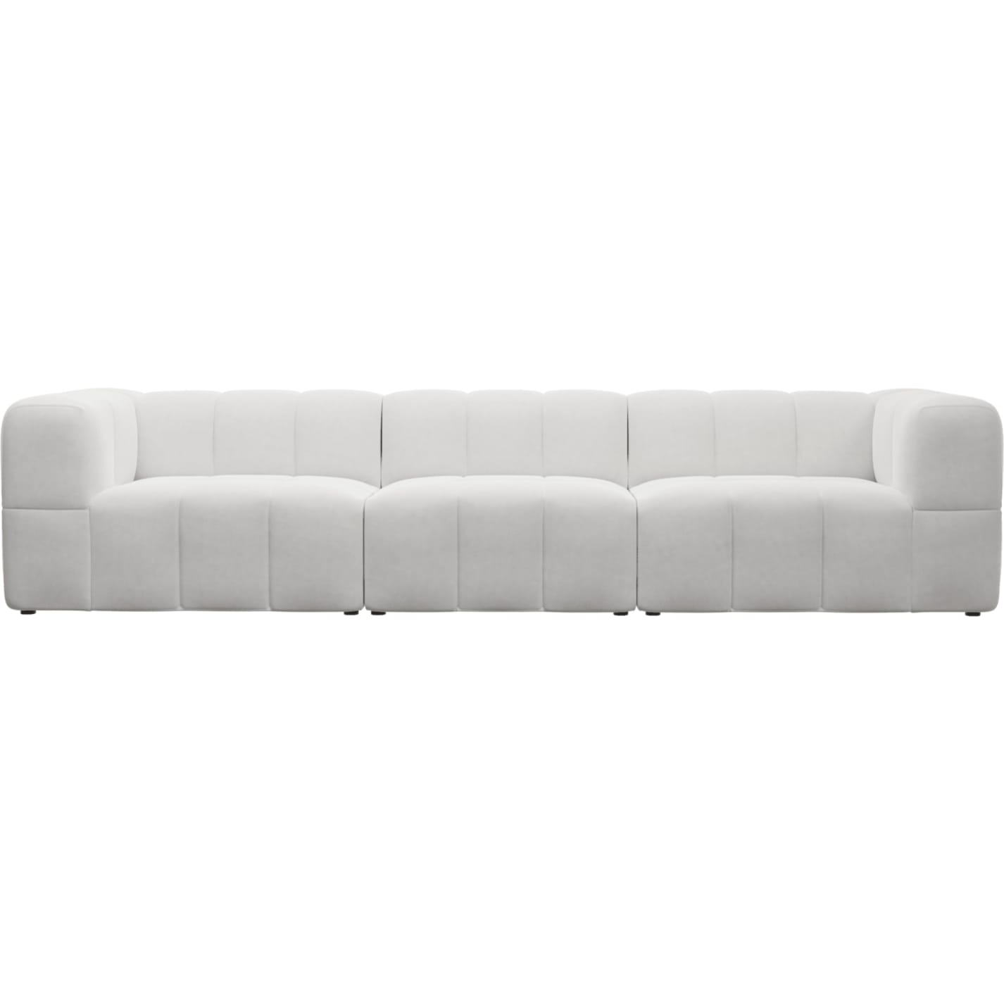 Lucello Muse Frost Modular Sofa - 3 Piece color Muse Frost