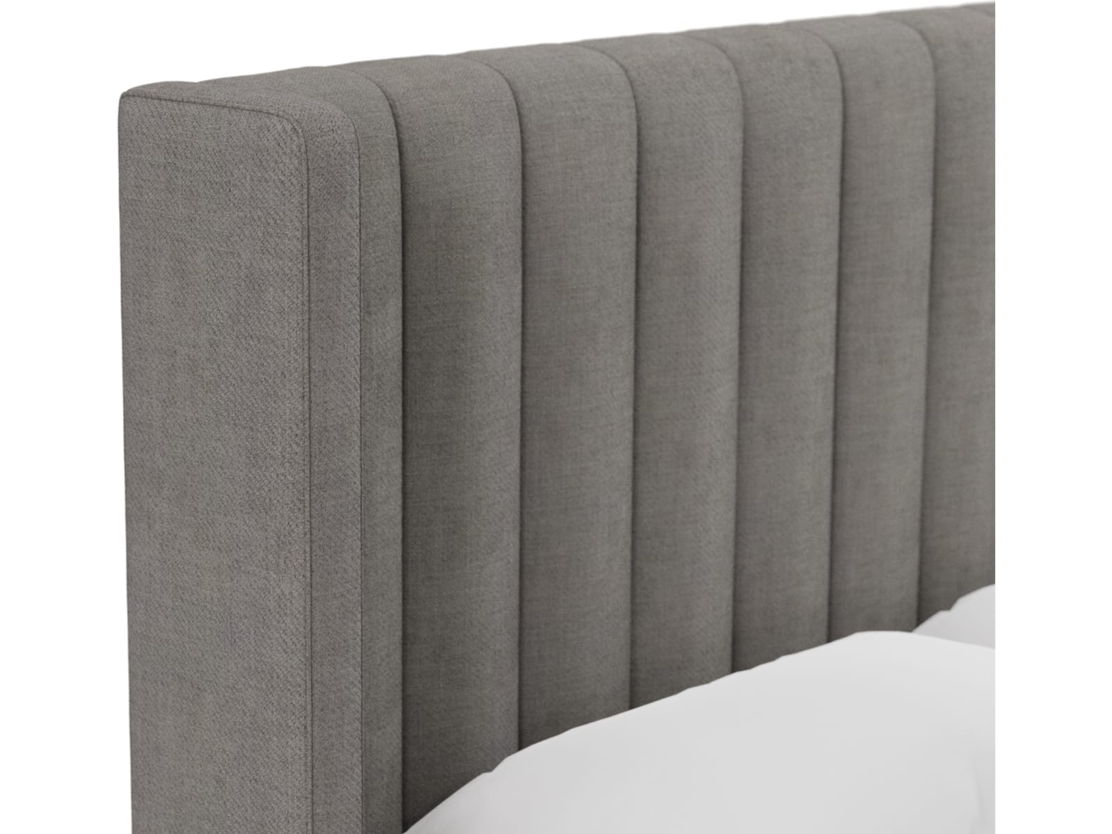 Isabella Bed Isla Soft Grey color Isla Soft Grey