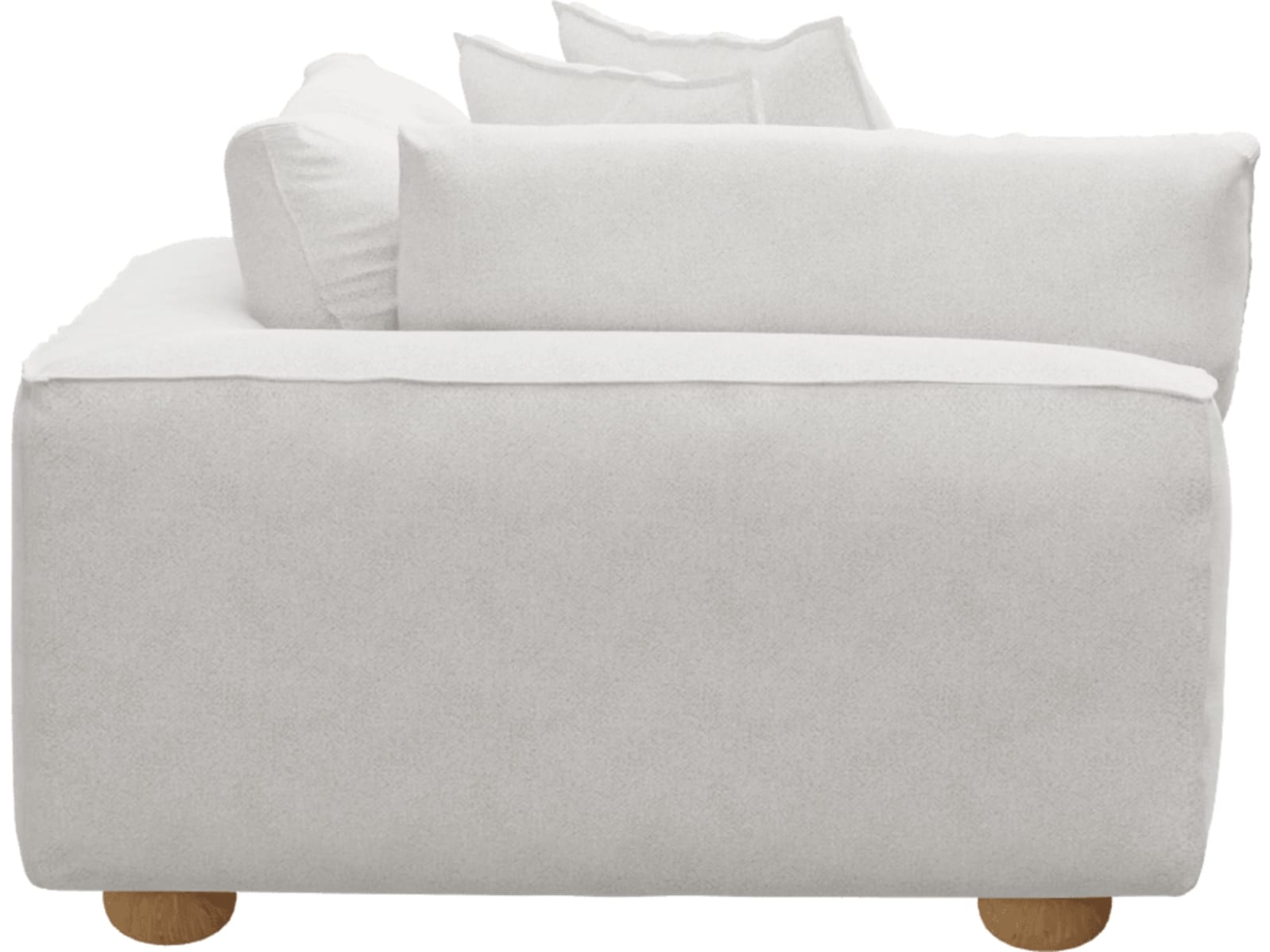 Tully Noa Fog Corner Sofa Chair Module color Noa Fog