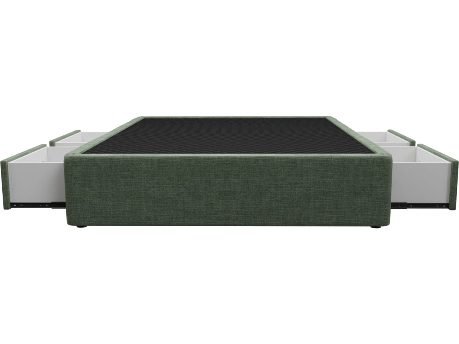 Zenith Storage Drawer Bed Base Tribute Dark Jade color Tribute Dark Jade