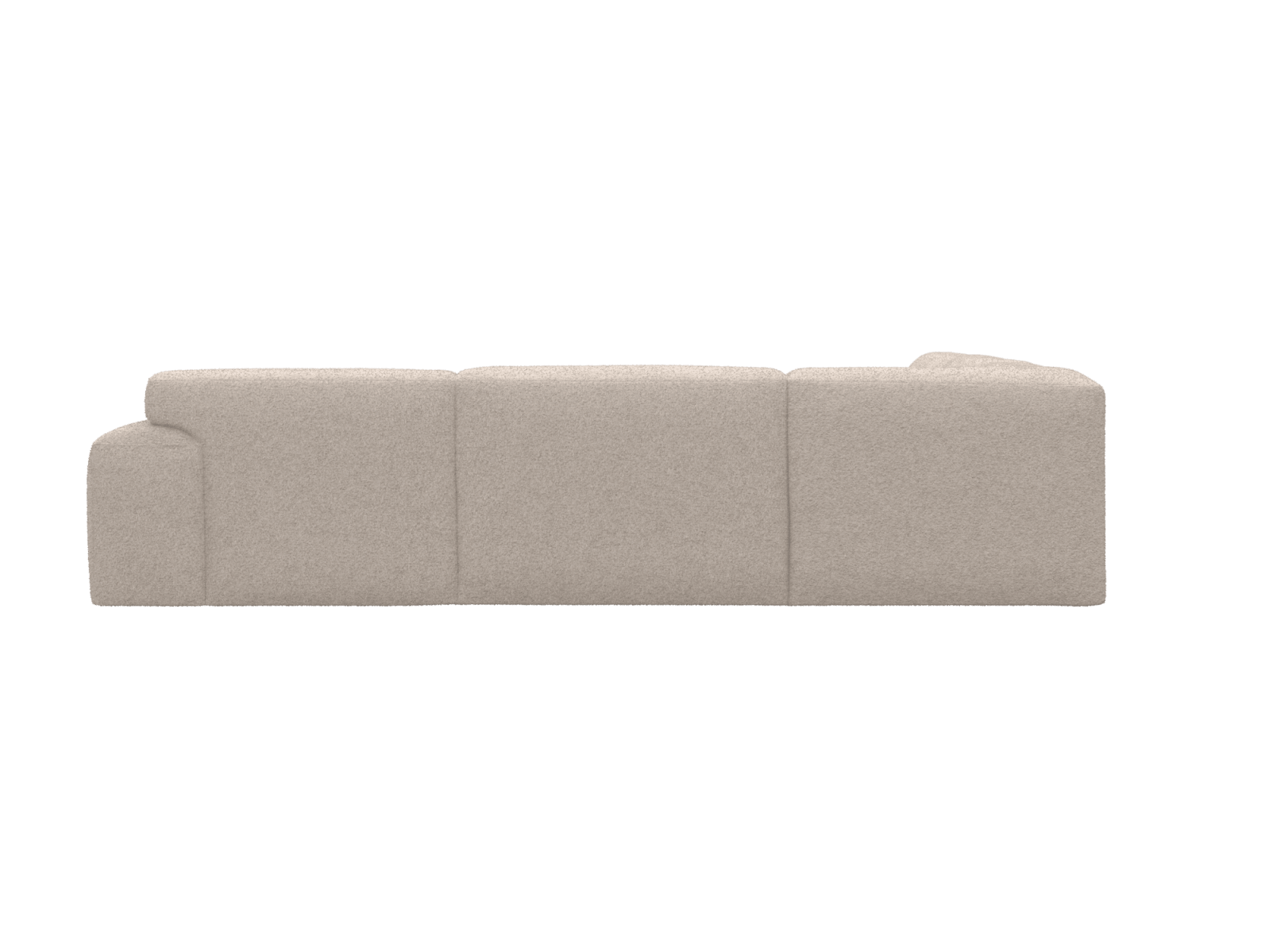 Copenhagen Boucle Pumice Corner Sofa - 5 Seater color Boucle Pumice