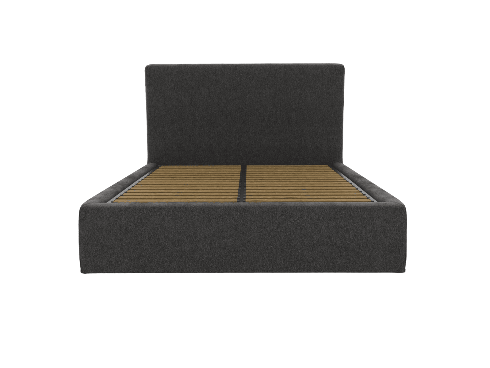 Willow Gas Lift Bed California Charcoal color California Charcoal
