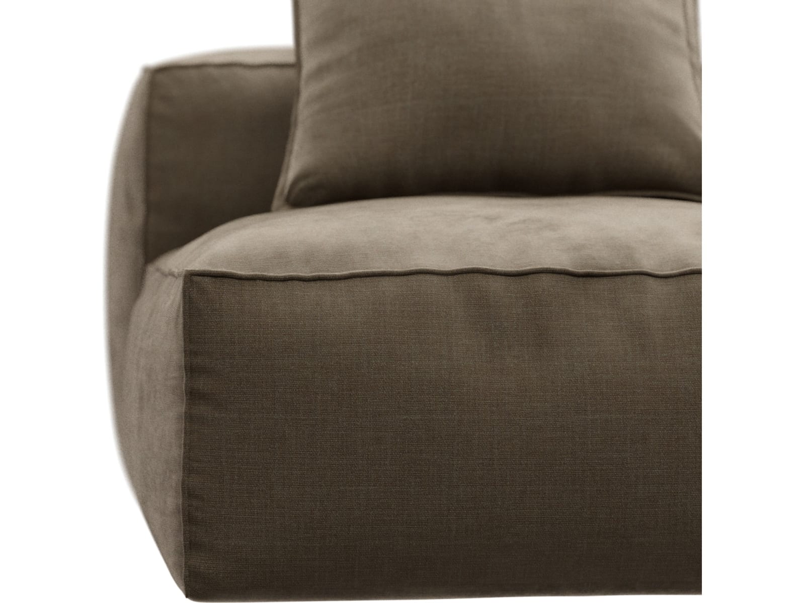 Riley Tribute Walnut Module Armless color Tribute Walnut