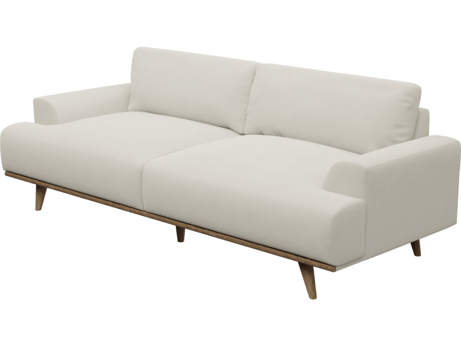 Dane Toorak Pearl Sofa - 3 Seater color Toorak Pearl