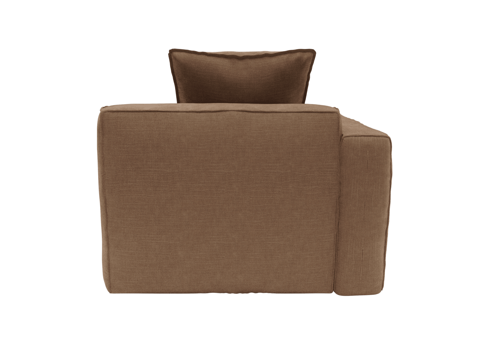 Riley Apt Tribute Chestnut Left Arm Facing Chair Module color Tribute Chestnut