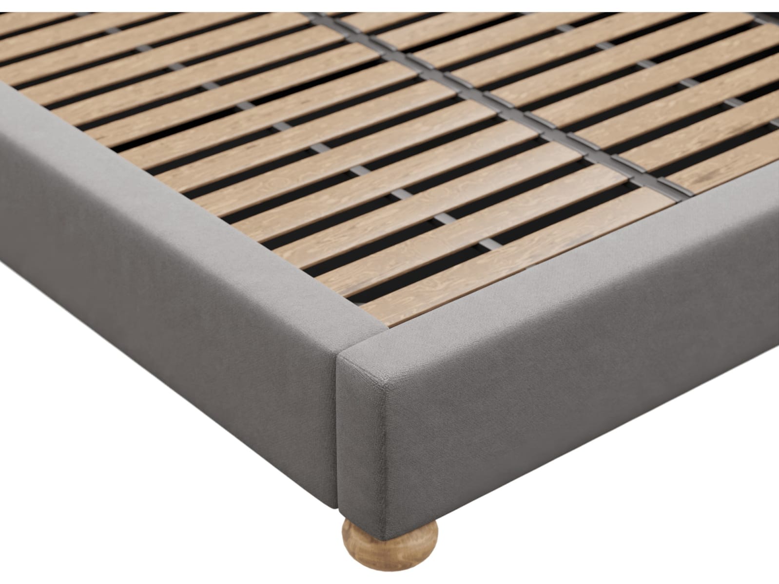 Maeve Bed View Steel color View Steel