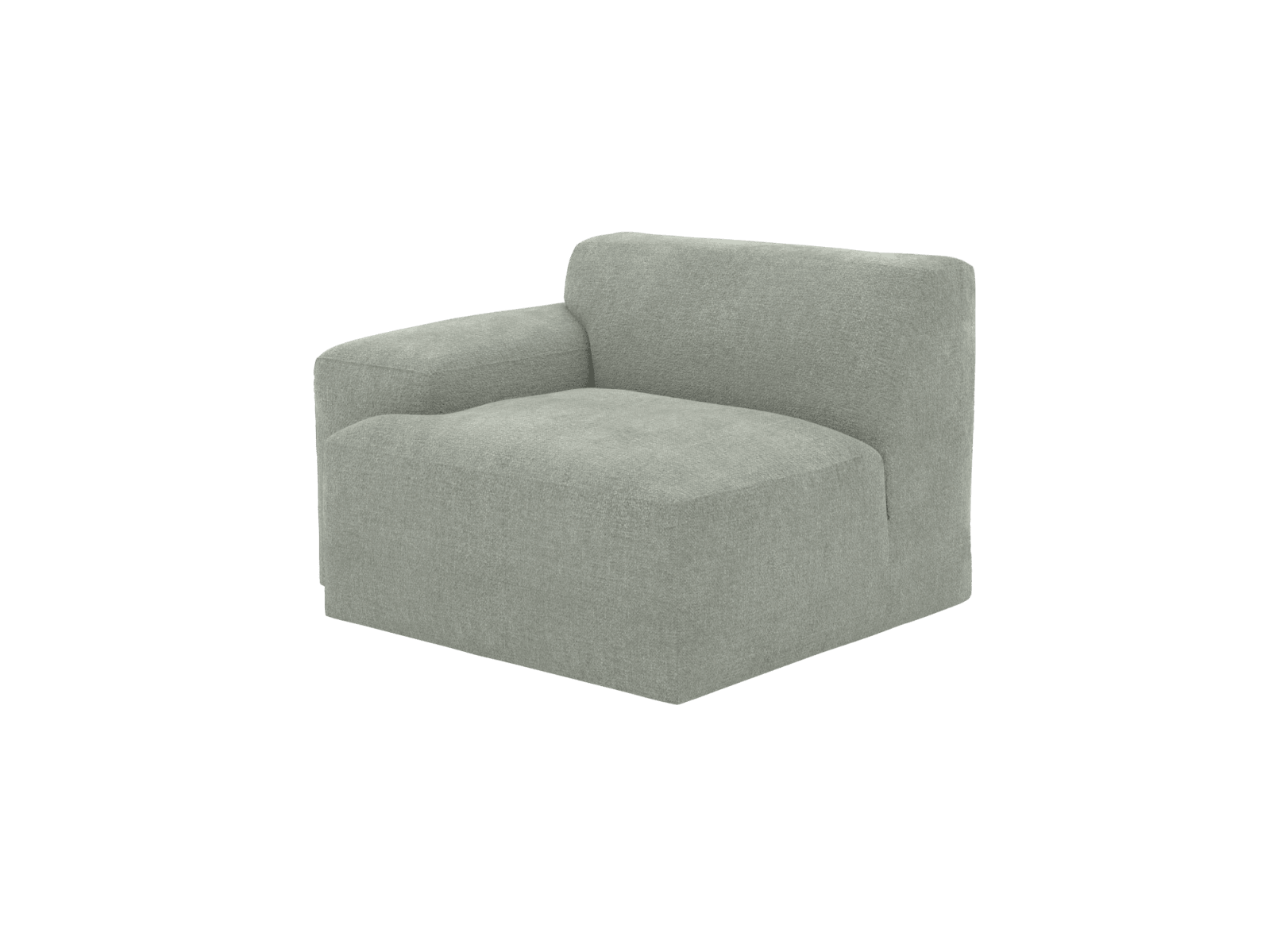 Copenhagen Avon Sage Left Arm Facing Sofa Module color Avon Sage