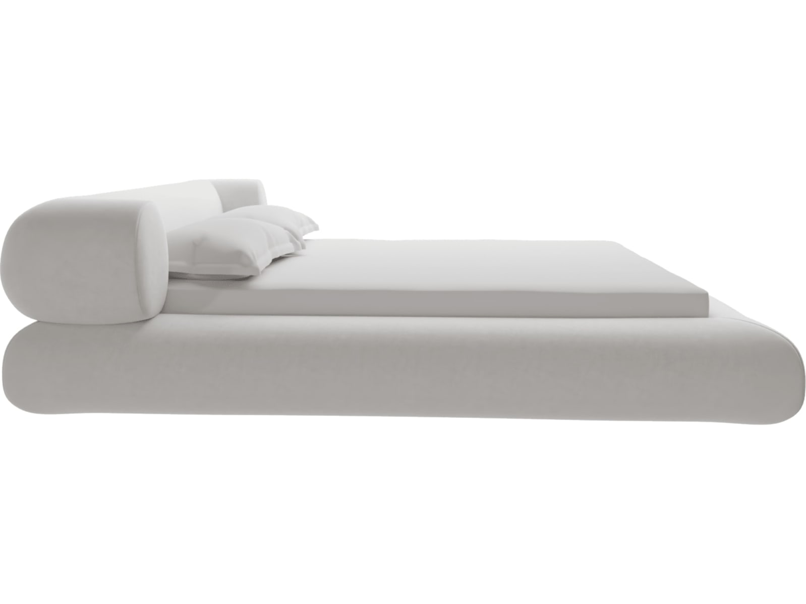 Frankie Bed Muse Frost color Muse Frost