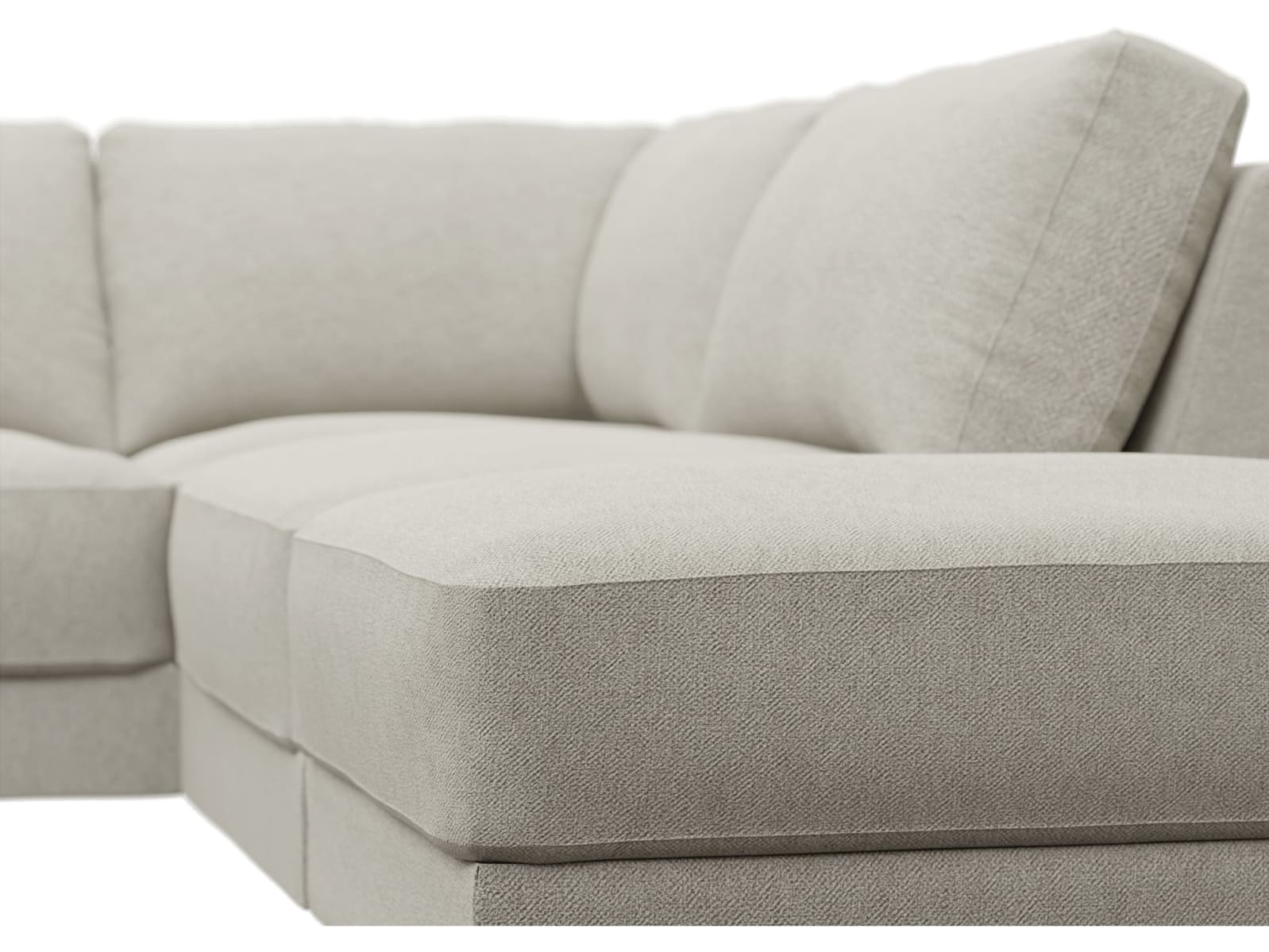 Monica Noa Desert Sofa - 6 Seater RAF Terminal color Noa Desert