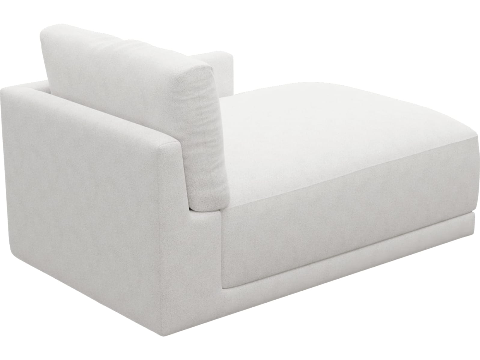 Haven Noa Fog Right Arm Facing Chaise Module color Noa Fog