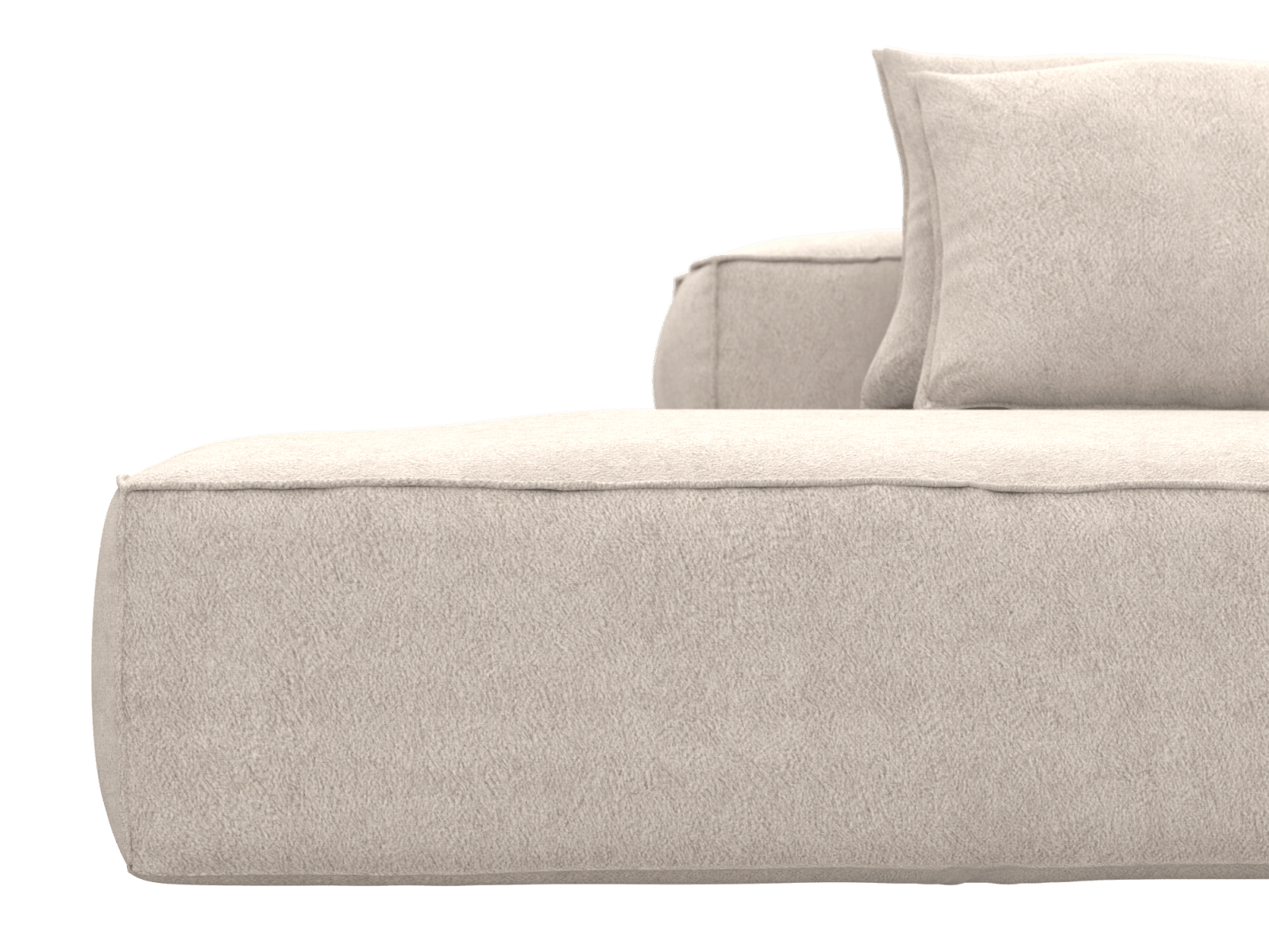 Riley Noa Desert Modular Sofa Left Terminal - 3 Seater color Noa Desert