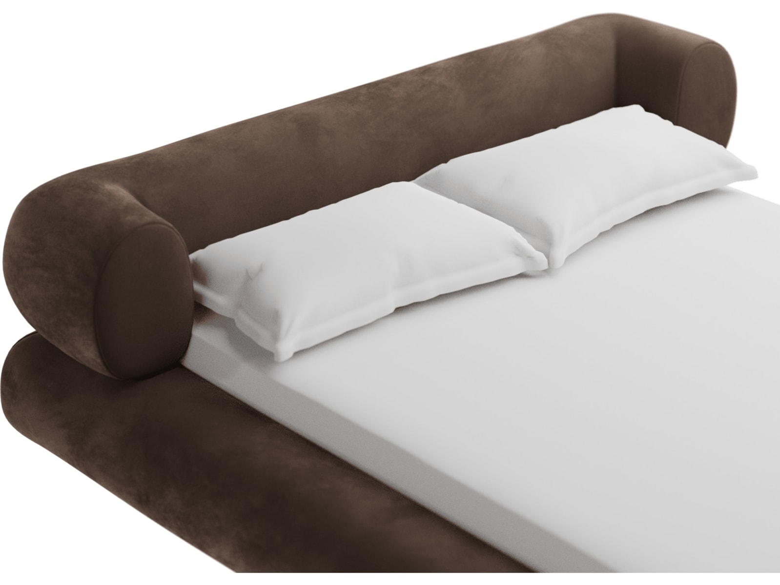Frankie Bed Muse Chocolate color Muse Chocolate